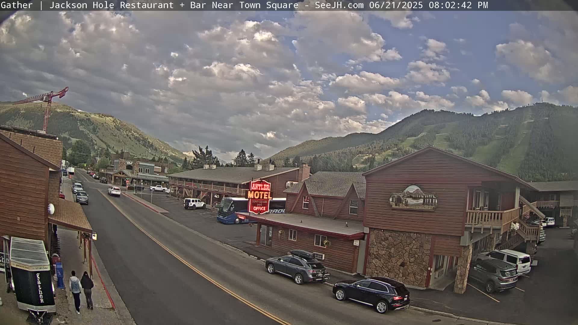Jackson Hole, Jackson S Glenwood St. Live Cam - Jackson, Teton, Wyoming, USA