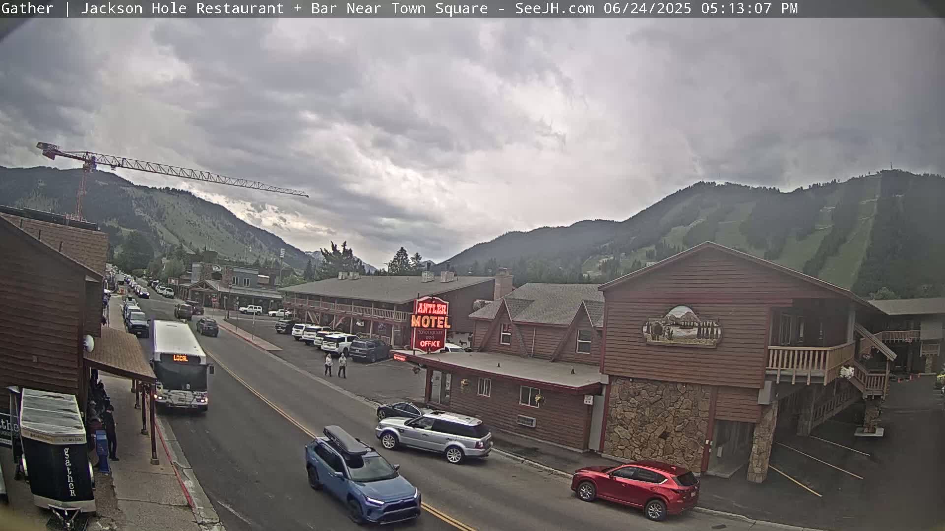 Jackson Hole, Jackson S Glenwood St. Live Cam - Jackson, Teton, Wyoming, USA