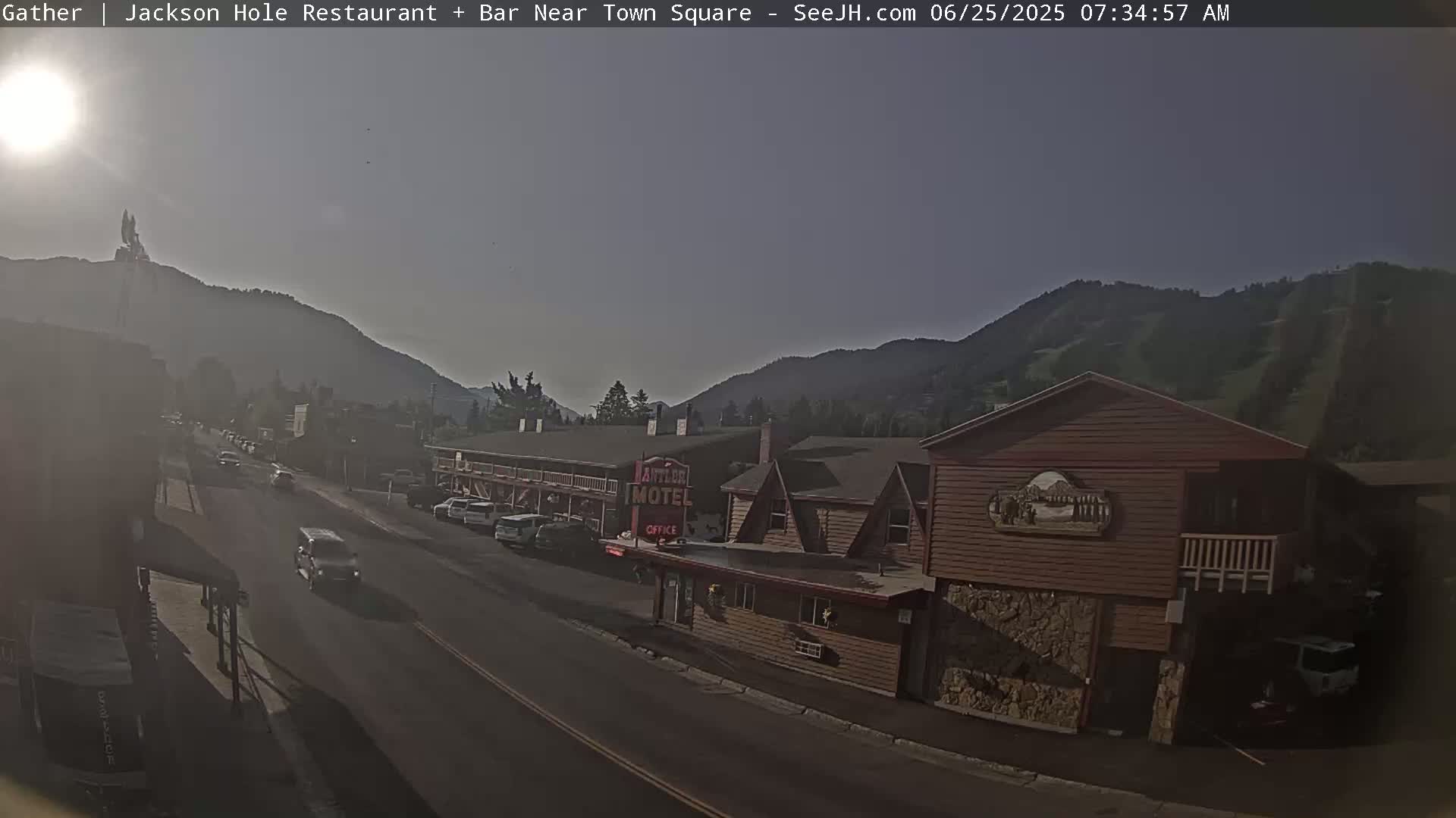 Jackson Hole, Jackson S Glenwood St. Live Cam - Jackson, Teton, Wyoming, USA