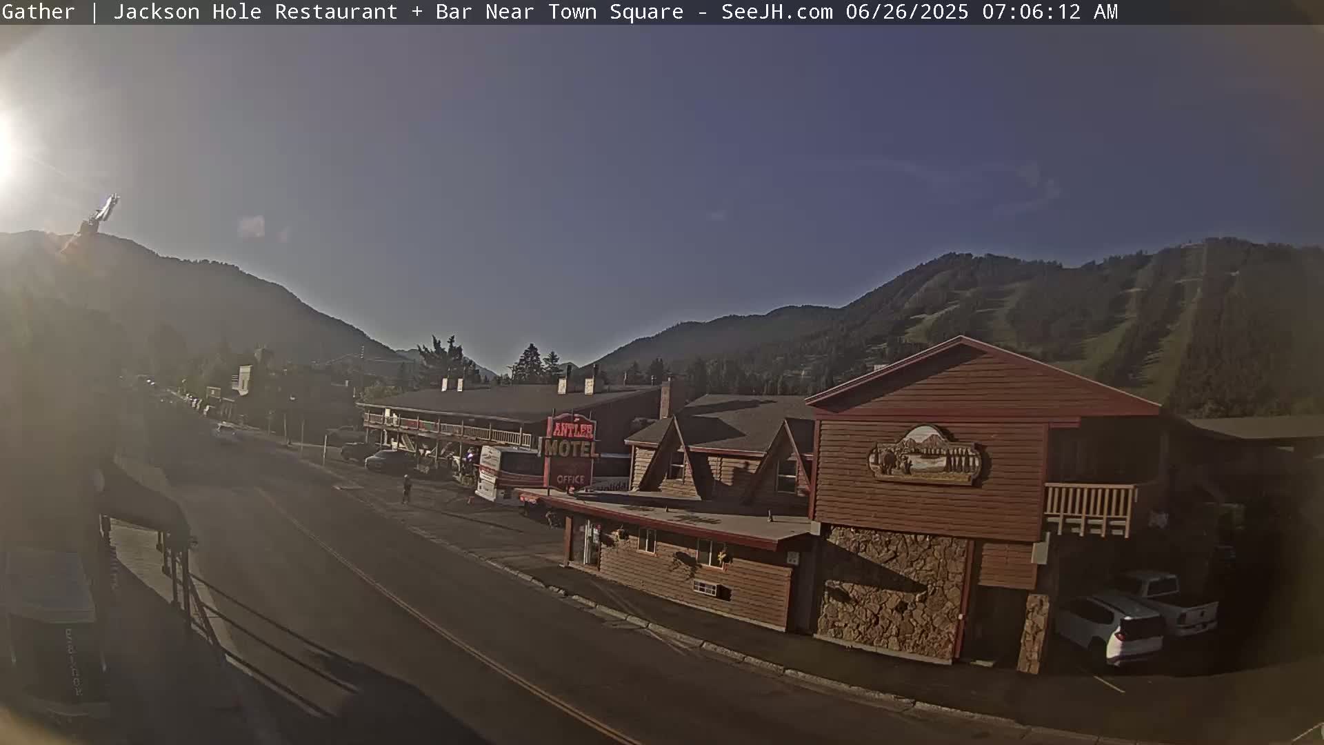 Jackson Hole, Jackson S Glenwood St. Live Cam - Jackson, Teton, Wyoming, USA