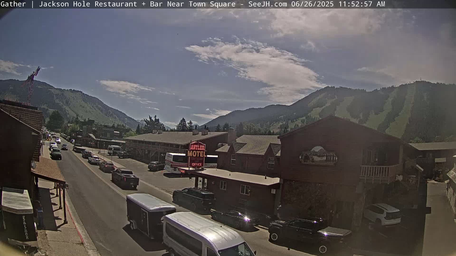 Jackson Hole, Jackson S Glenwood St. Live Cam - Jackson, Teton, Wyoming, USA