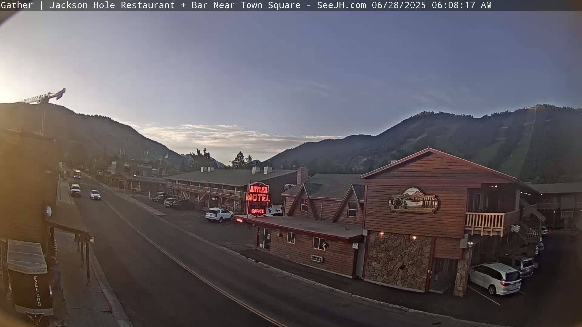 Jackson Hole, Jackson S Glenwood St. Live Cam - Jackson, Teton, Wyoming, USA