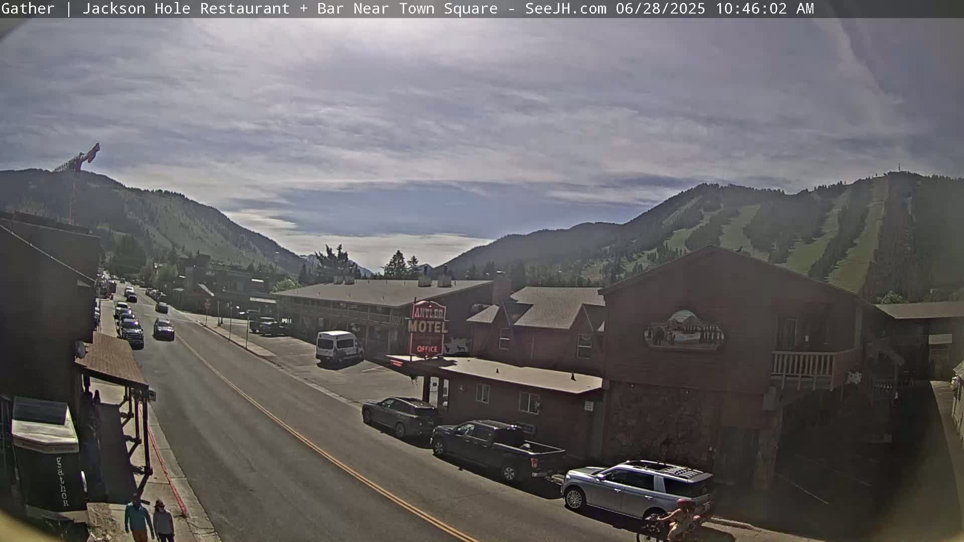 Jackson Hole, Jackson S Glenwood St. Live Cam - Jackson, Teton, Wyoming, USA