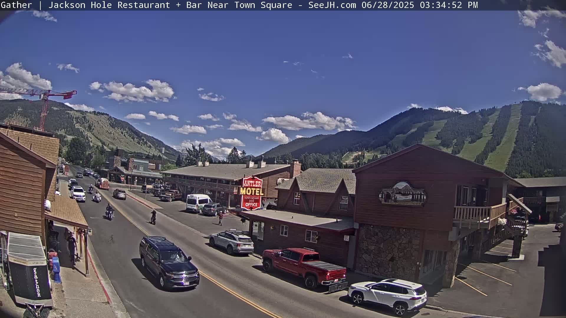 Jackson Hole, Jackson S Glenwood St. Live Cam - Jackson, Teton, Wyoming, USA