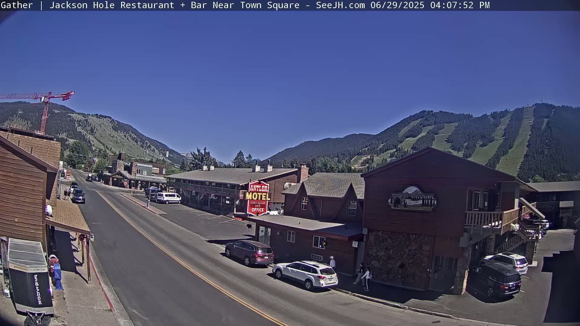 Jackson Hole, Jackson S Glenwood St. Live Cam - Jackson, Teton, Wyoming, USA