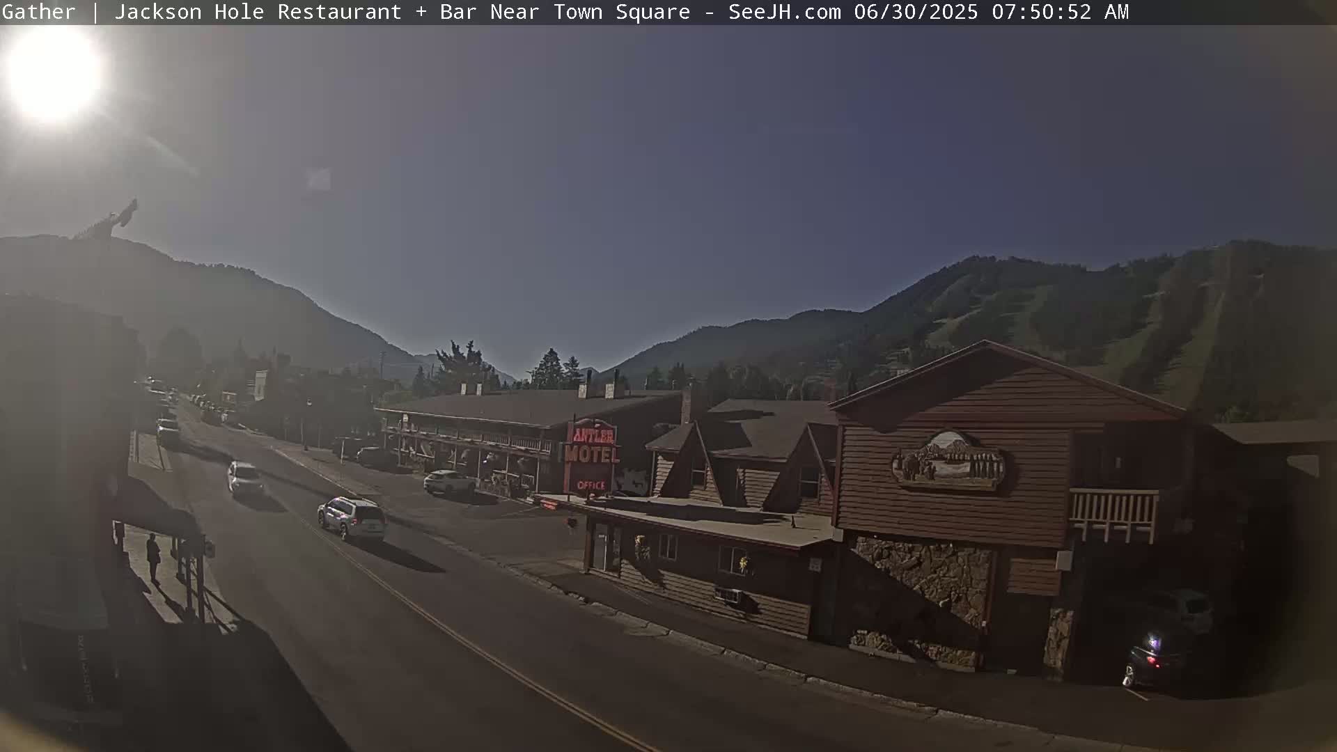 Jackson Hole, Jackson S Glenwood St. Live Cam - Jackson, Teton, Wyoming, USA