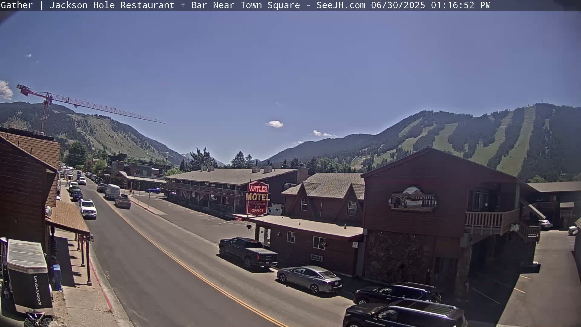 Jackson Hole, Jackson S Glenwood St. Live Cam - Jackson, Teton, Wyoming, USA
