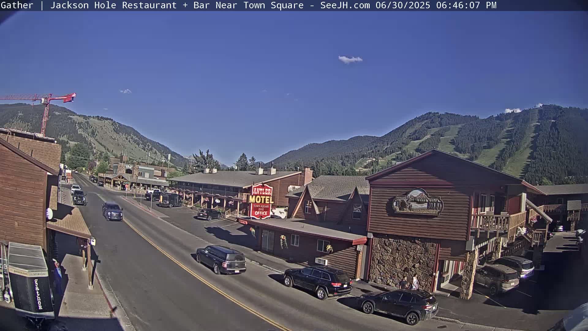Jackson Hole, Jackson S Glenwood St. Live Cam - Jackson, Teton, Wyoming, USA
