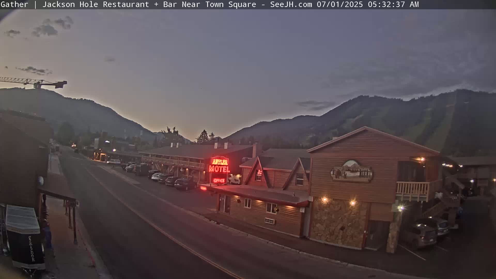 Jackson Hole, Jackson S Glenwood St. Live Cam - Jackson, Teton, Wyoming, USA