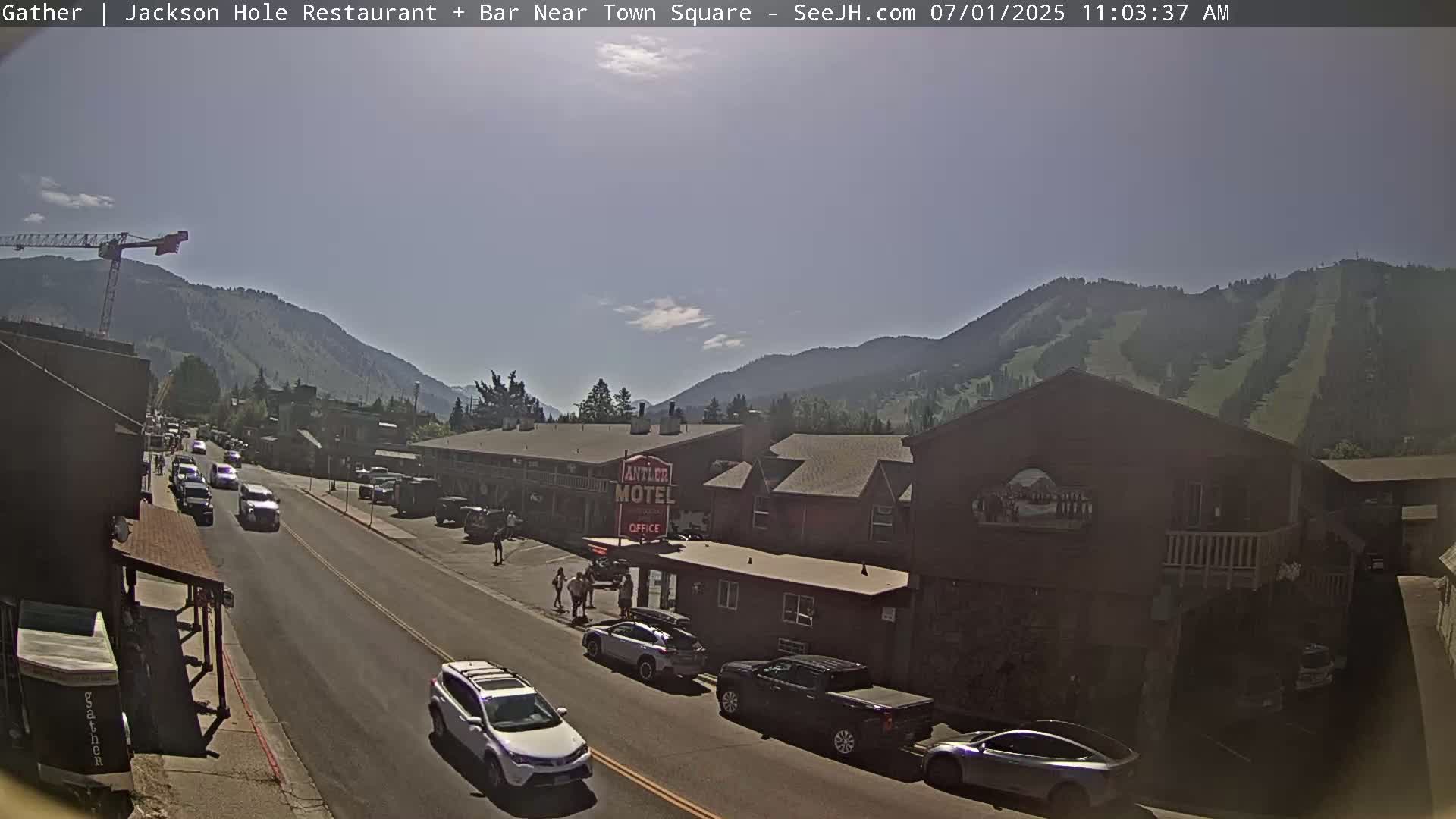 Jackson Hole, Jackson S Glenwood St. Live Cam - Jackson, Teton, Wyoming, USA