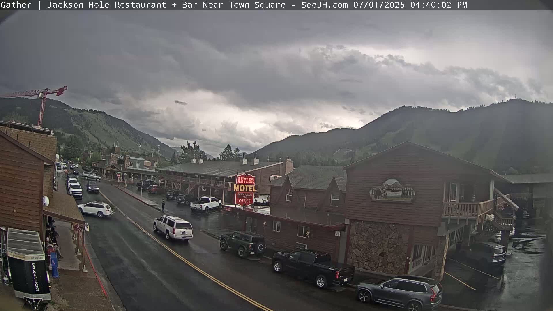 Jackson Hole, Jackson S Glenwood St. Live Cam - Jackson, Teton, Wyoming, USA