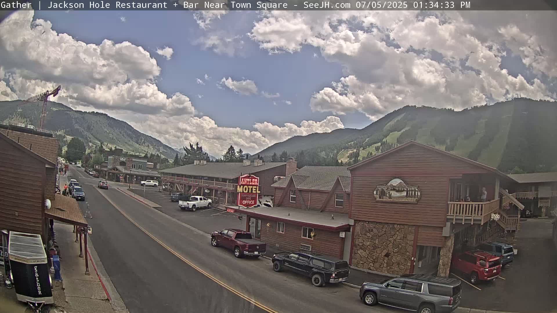 Jackson Hole, Jackson S Glenwood St. Live Cam - Jackson, Teton, Wyoming, USA