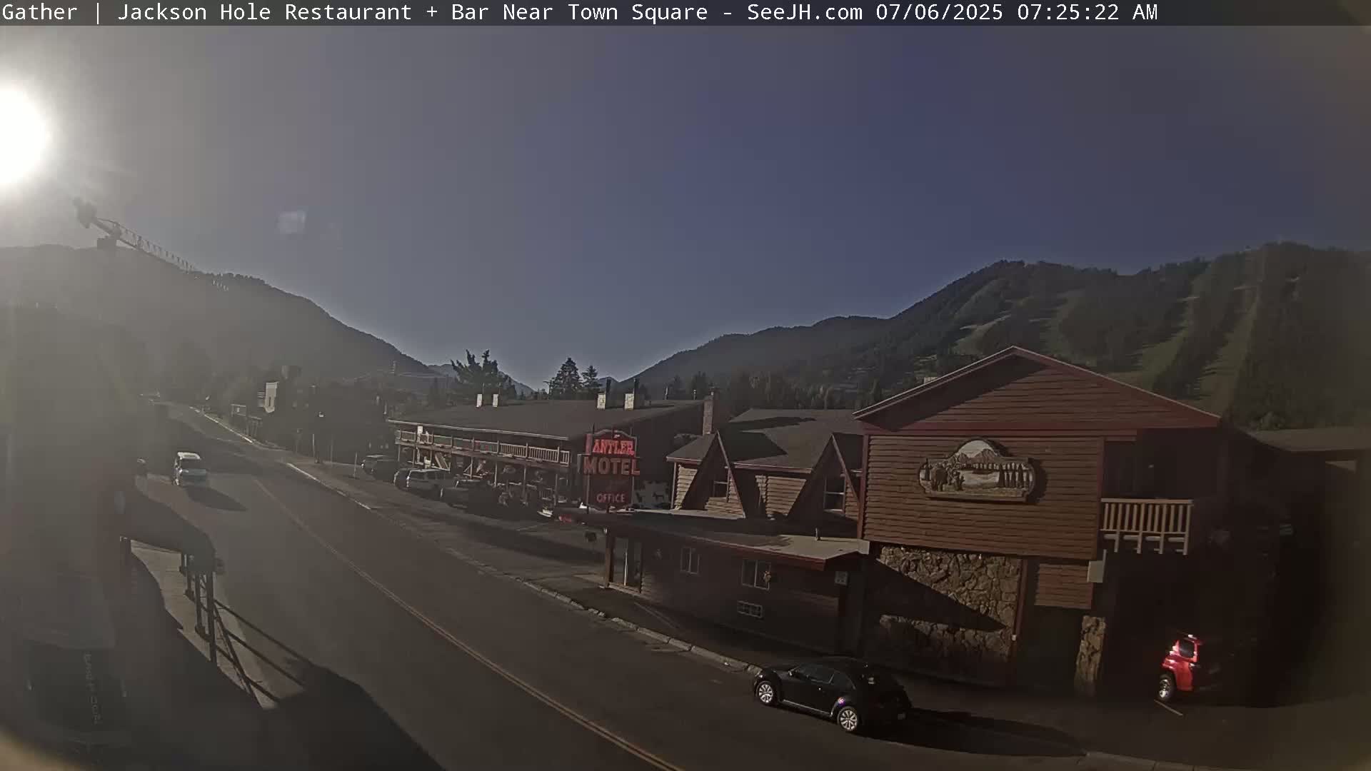 Jackson Hole, Jackson S Glenwood St. Live Cam - Jackson, Teton, Wyoming, USA
