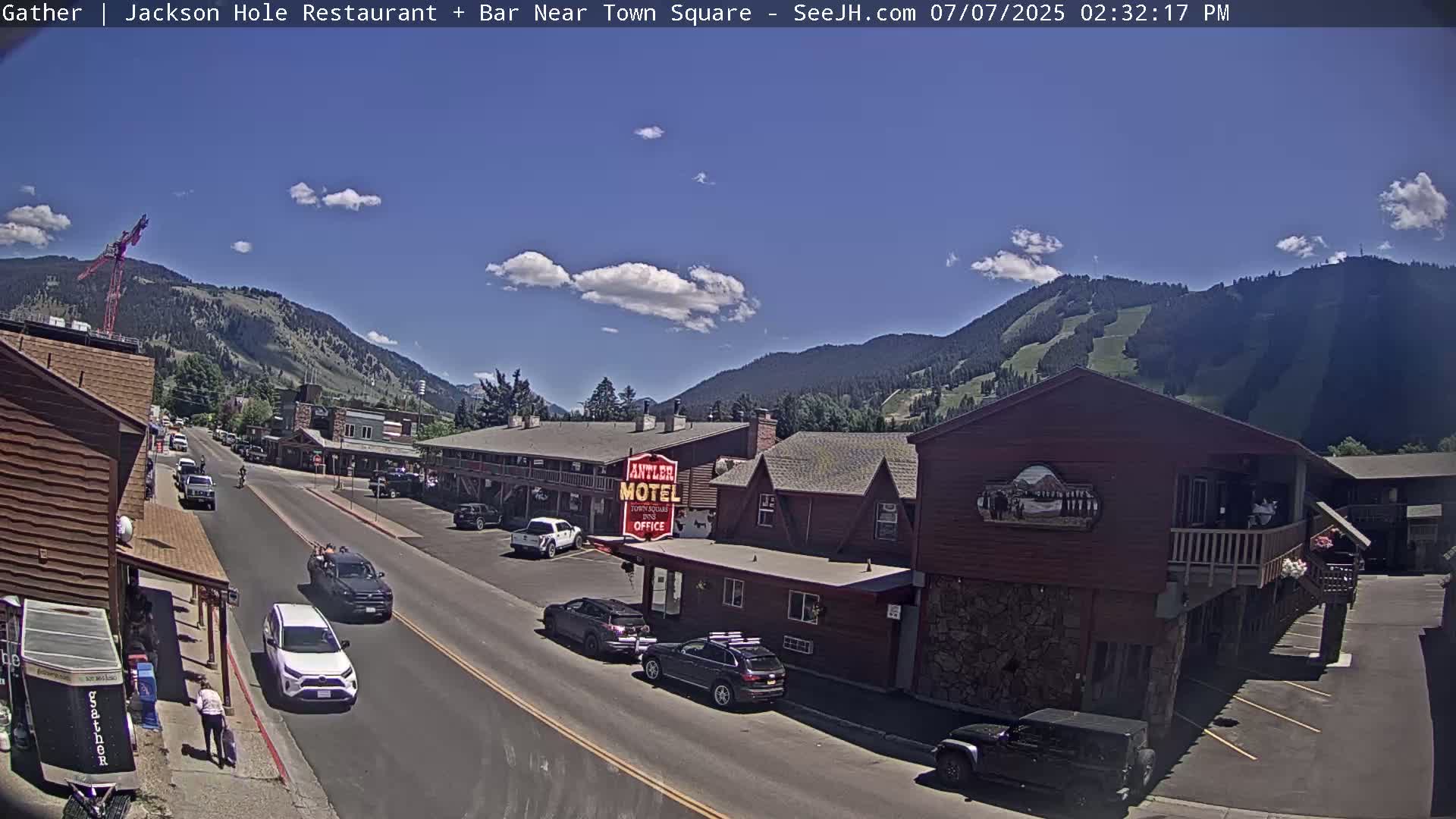 Jackson Hole, Jackson S Glenwood St. Live Cam - Jackson, Teton, Wyoming, USA