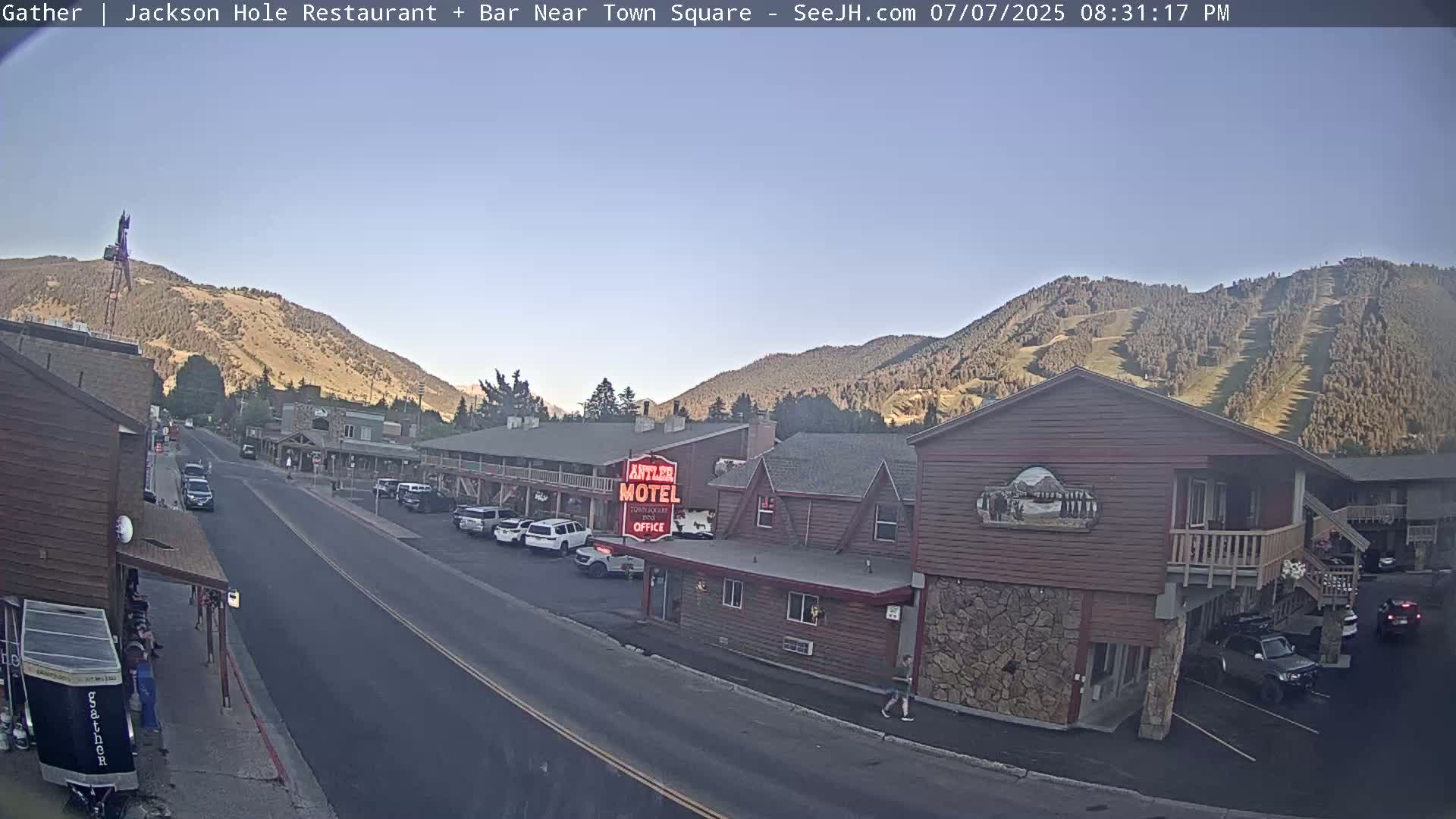 Jackson Hole, Jackson S Glenwood St. Live Cam - Jackson, Teton, Wyoming, USA