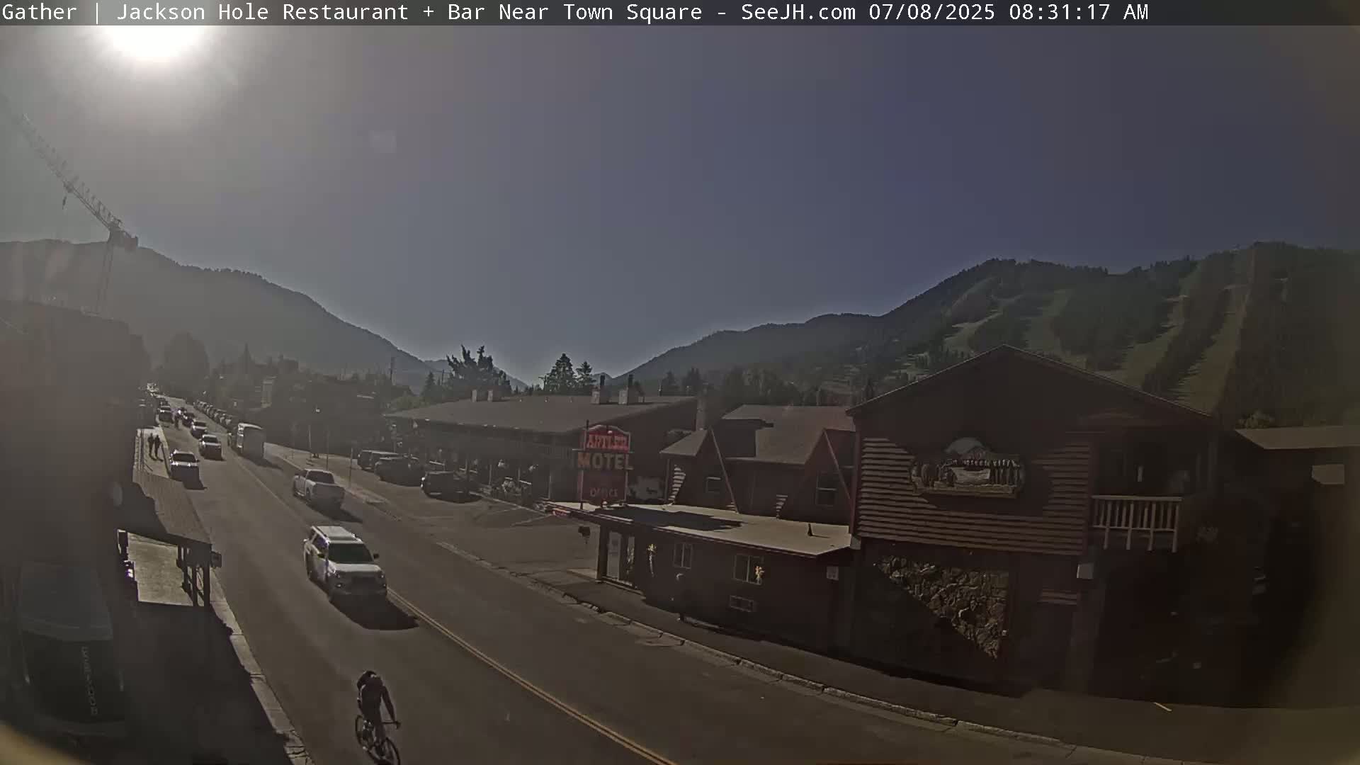 Jackson Hole, Jackson S Glenwood St. Live Cam - Jackson, Teton, Wyoming, USA