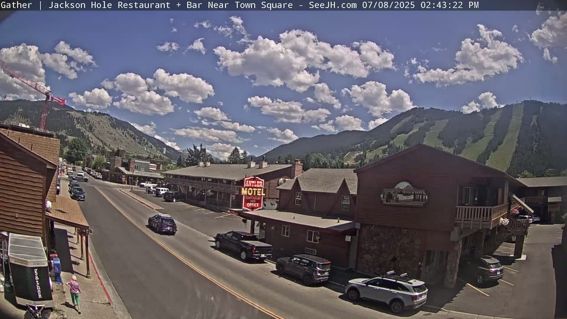Jackson Hole, Jackson S Glenwood St. Live Cam - Jackson, Teton, Wyoming, USA