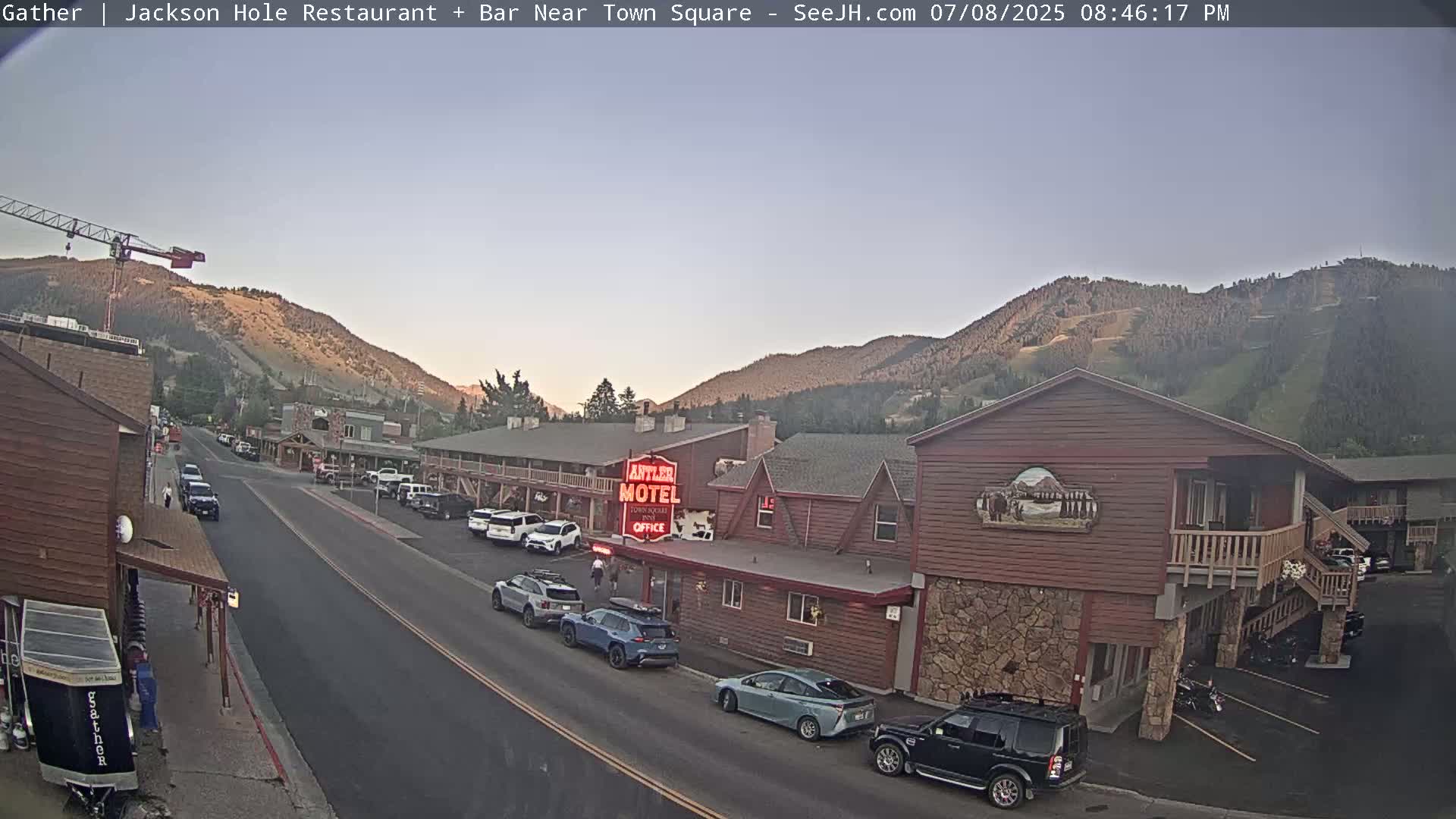 Jackson Hole, Jackson S Glenwood St. Live Cam - Jackson, Teton, Wyoming, USA