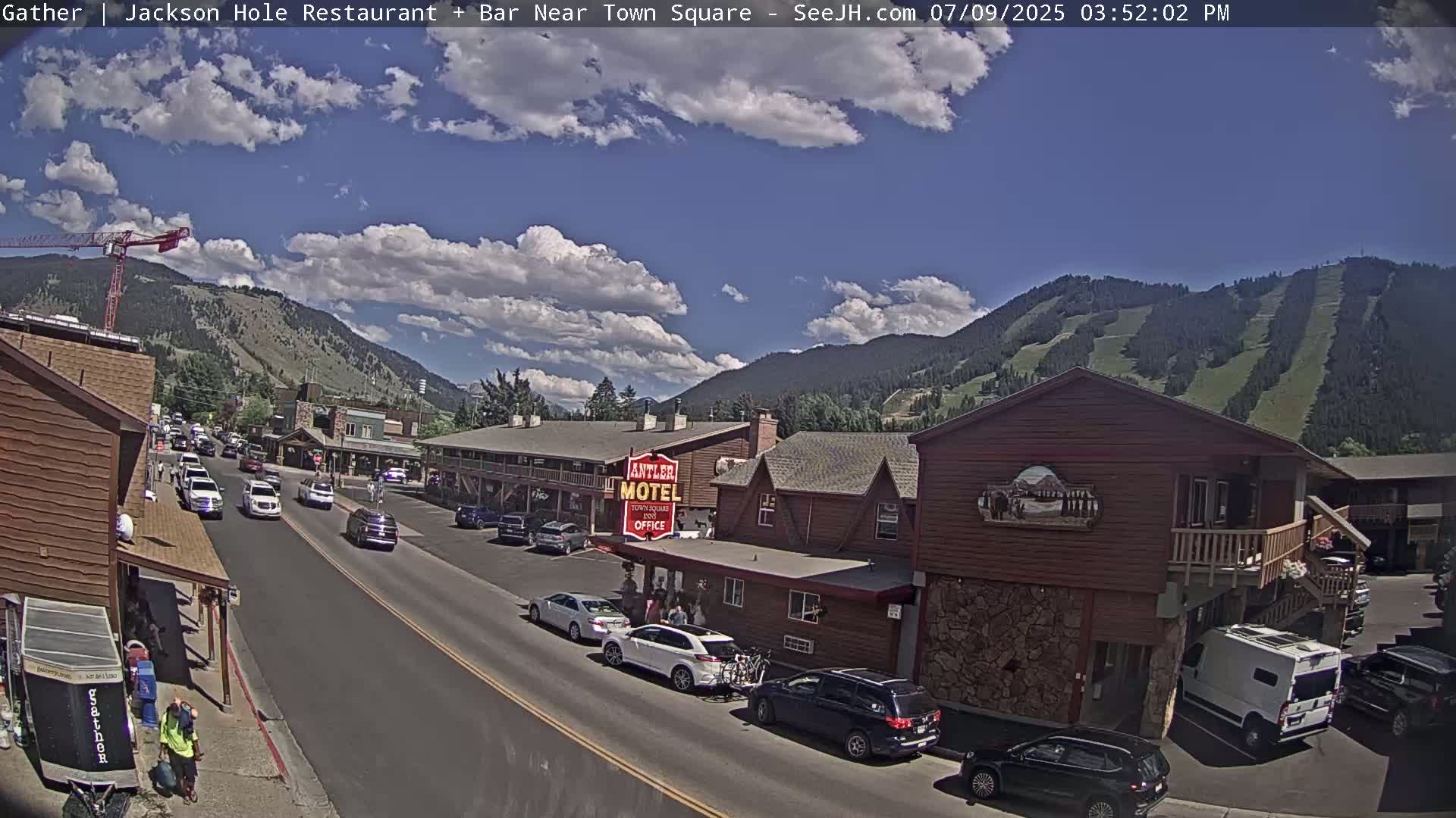 Jackson Hole, Jackson S Glenwood St. Live Cam - Jackson, Teton, Wyoming, USA