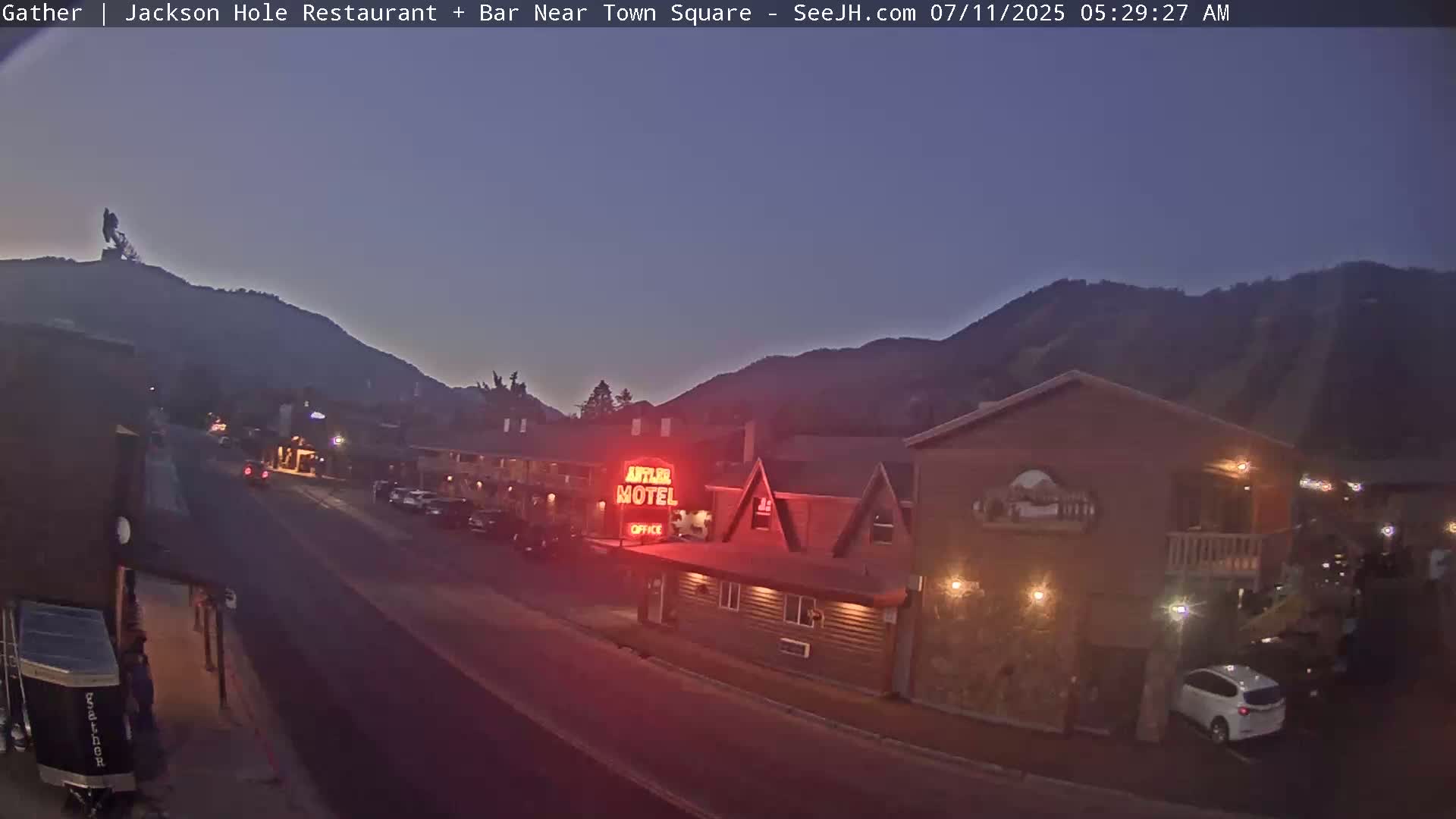 Jackson Hole, Jackson S Glenwood St. Live Cam - Jackson, Teton, Wyoming, USA
