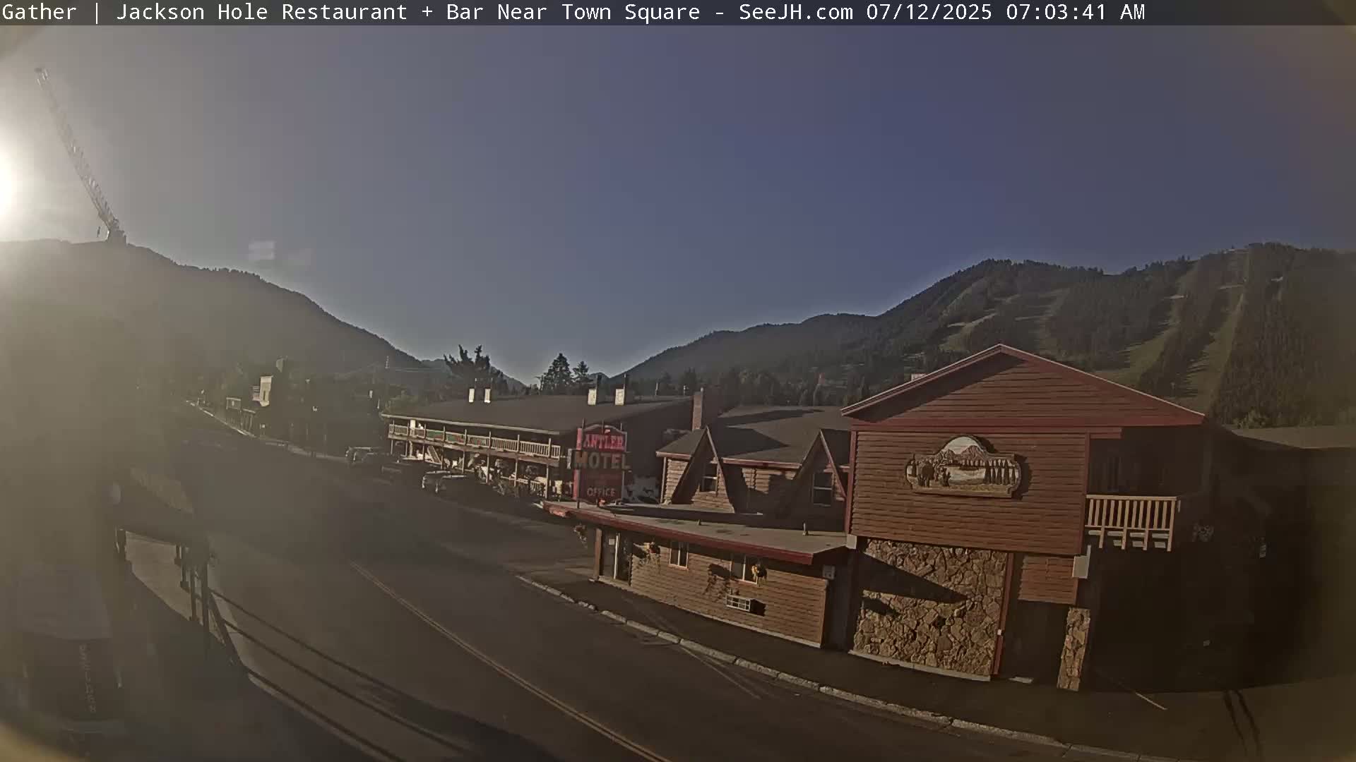 Jackson Hole, Jackson S Glenwood St. Live Cam - Jackson, Teton, Wyoming, USA