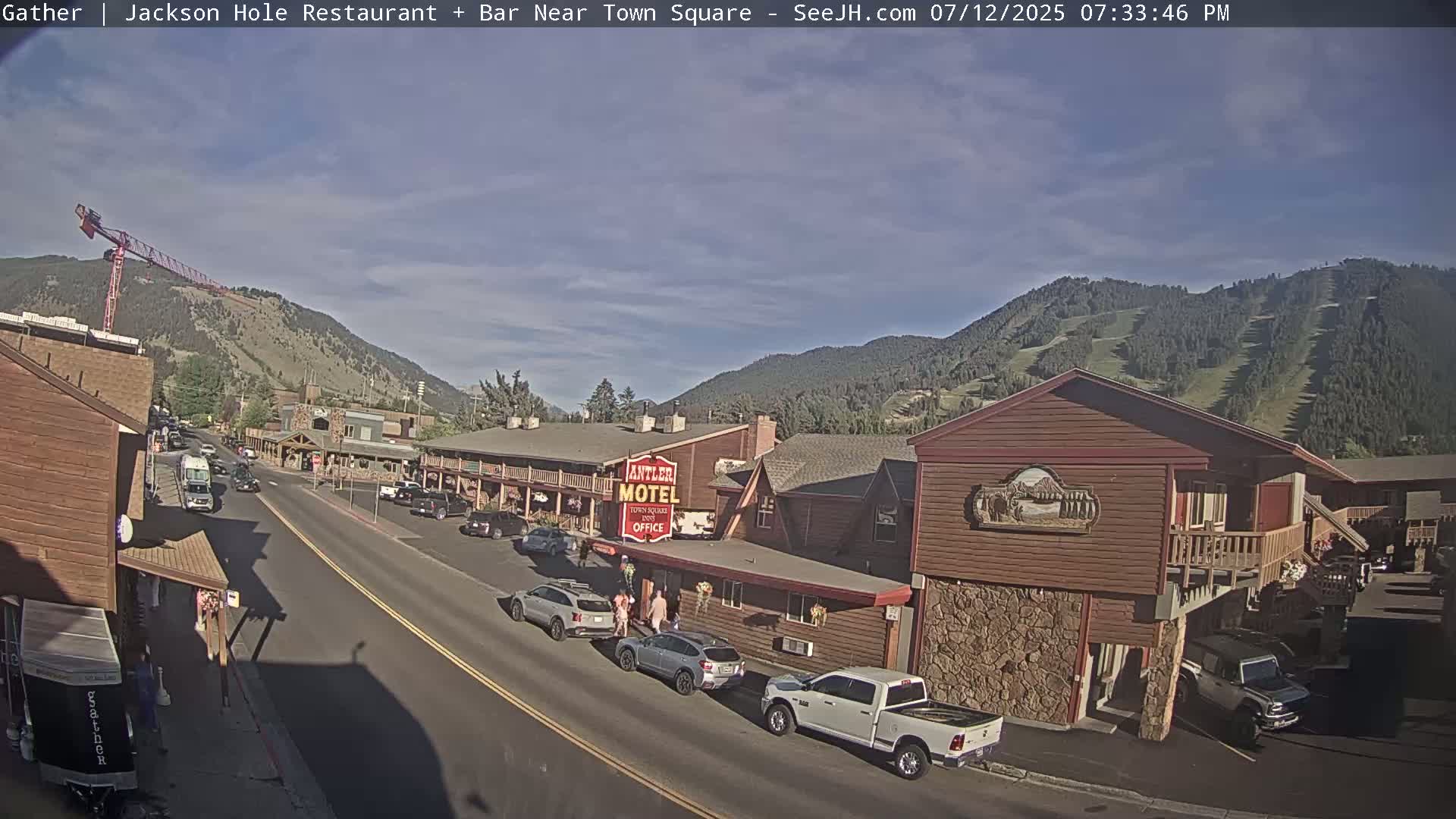 Jackson Hole, Jackson S Glenwood St. Live Cam - Jackson, Teton, Wyoming, USA