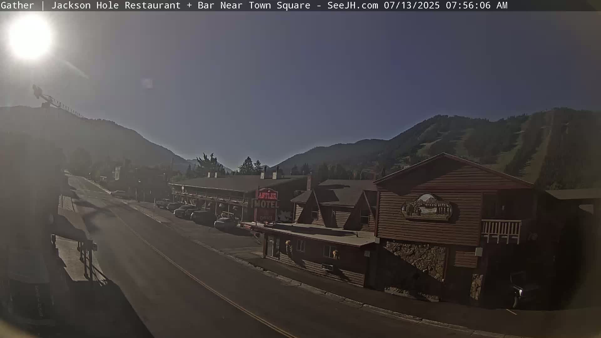 Jackson Hole, Jackson S Glenwood St. Live Cam - Jackson, Teton, Wyoming, USA