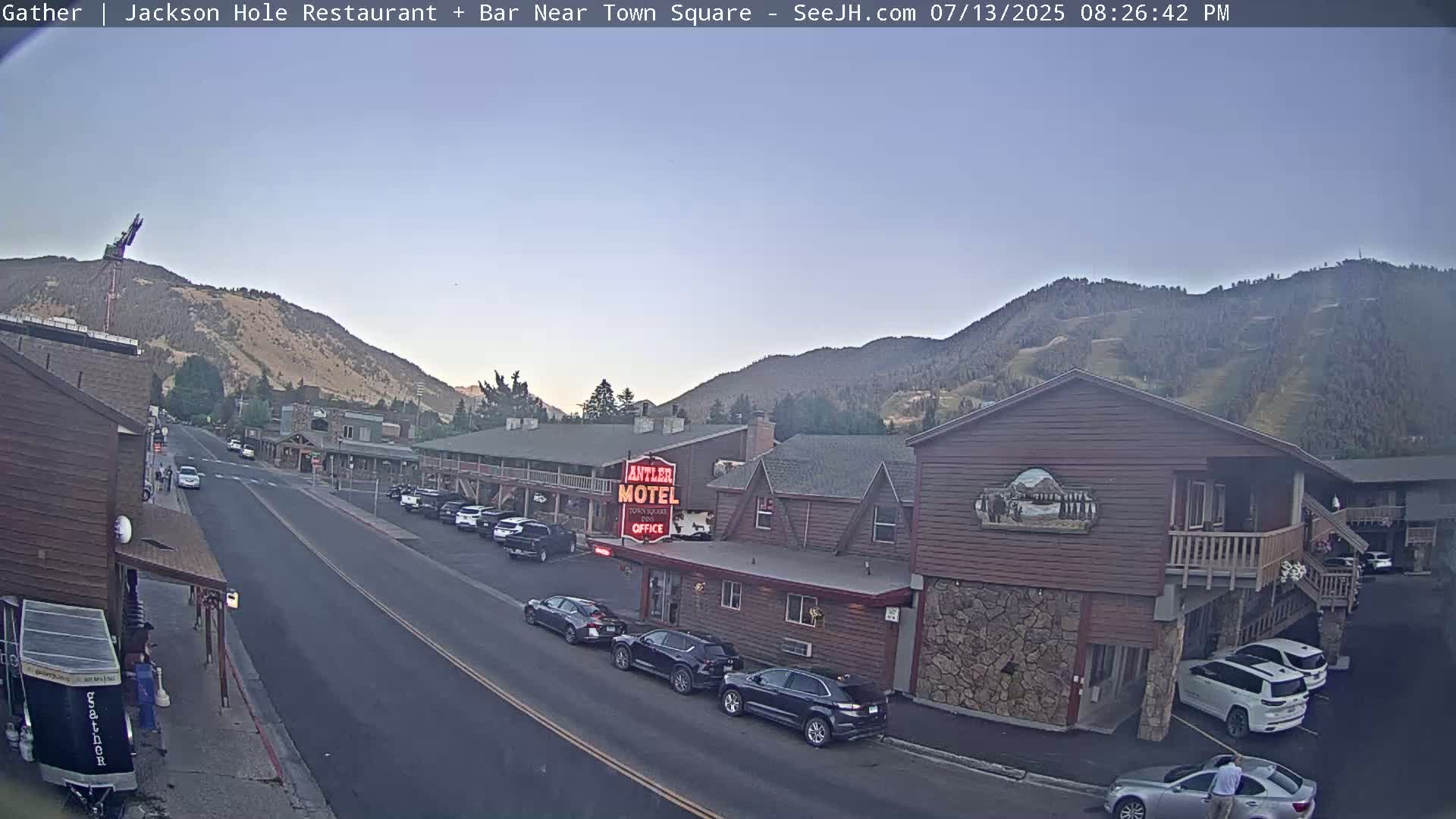 Jackson Hole, Jackson S Glenwood St. Live Cam - Jackson, Teton, Wyoming, USA