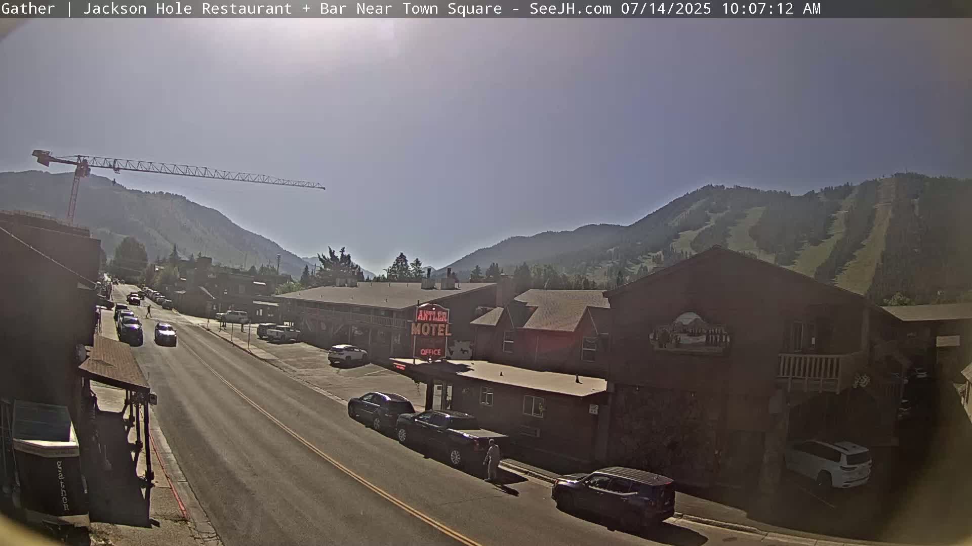 Jackson Hole, Jackson S Glenwood St. Live Cam - Jackson, Teton, Wyoming, USA