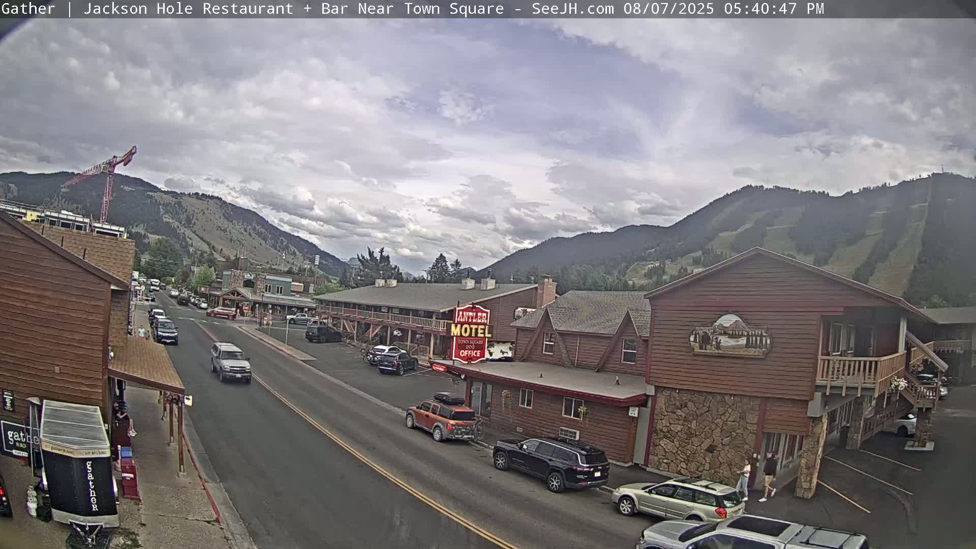 Jackson Hole, Jackson S Glenwood St. Live Cam - Jackson, Teton, Wyoming, USA
