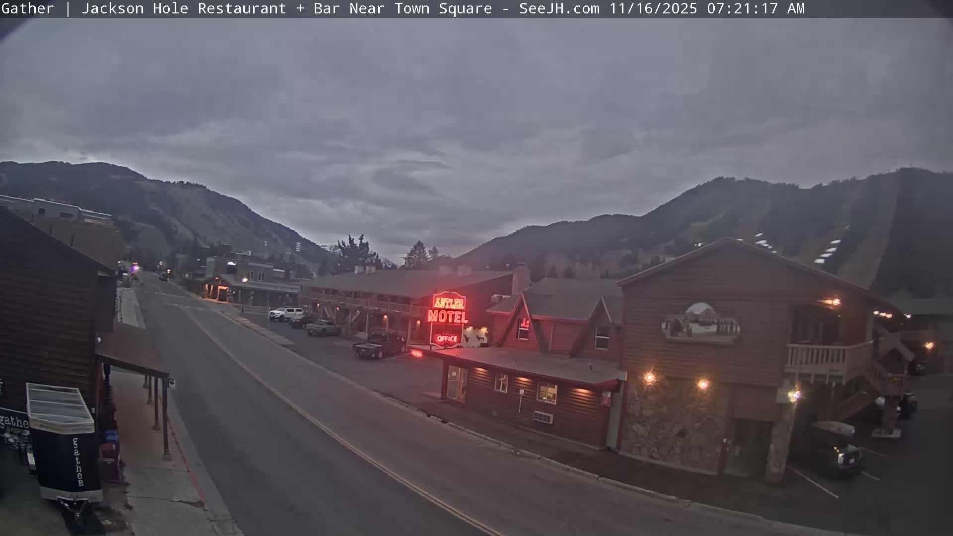 Jackson Hole, Jackson S Glenwood St. Live Cam - Jackson, Teton, Wyoming, USA