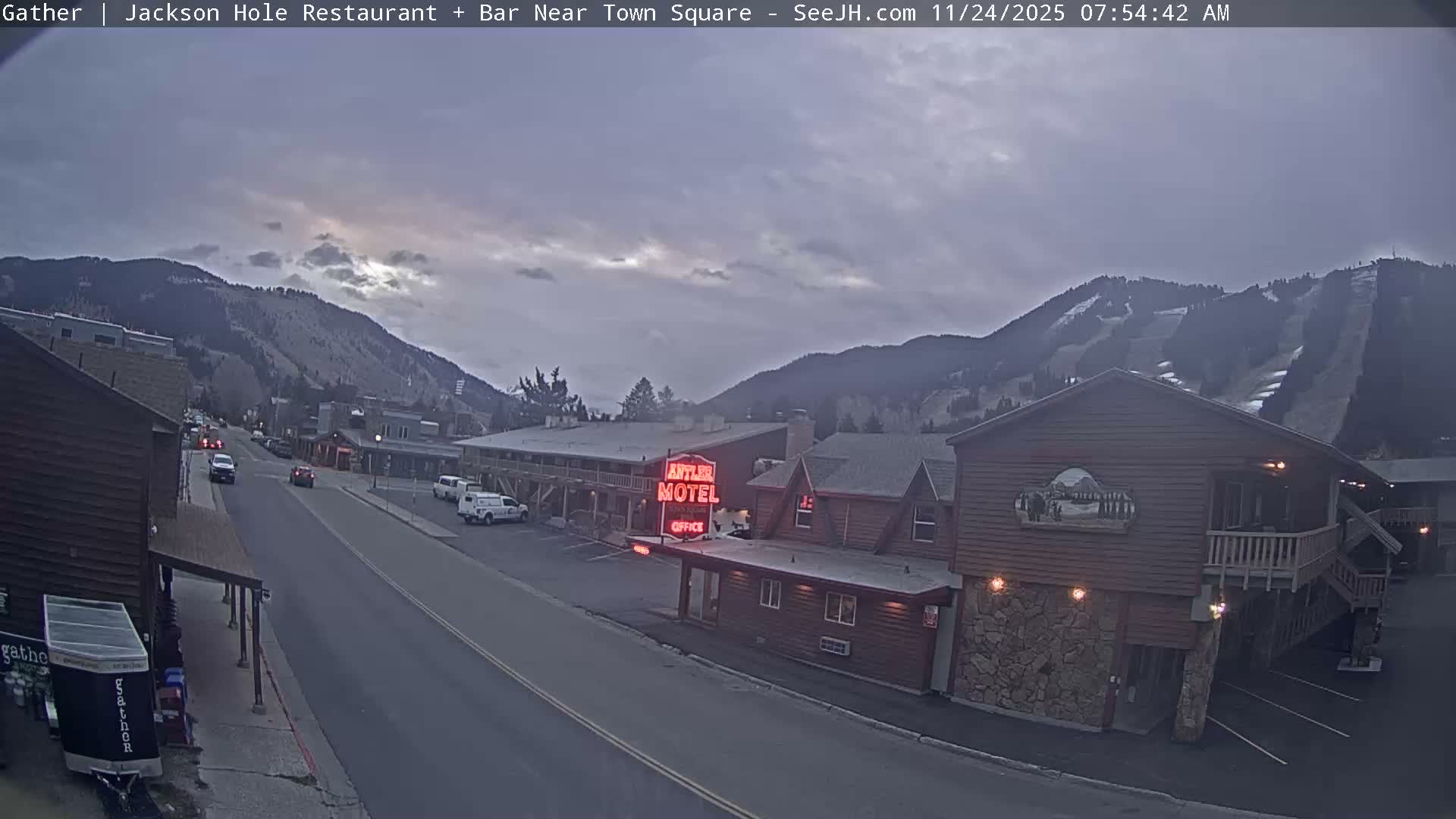 Jackson Hole, Jackson S Glenwood St. Live Cam - Jackson, Teton, Wyoming, USA