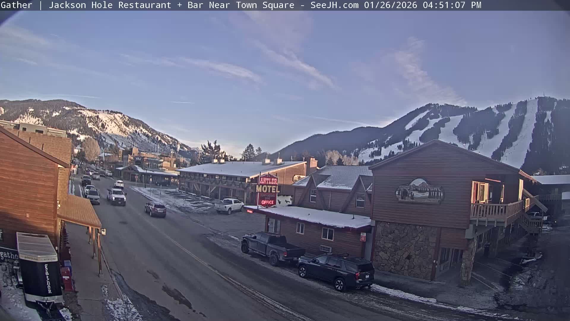 Jackson Hole, Jackson S Glenwood St. Live Cam - Jackson, Teton, Wyoming, USA