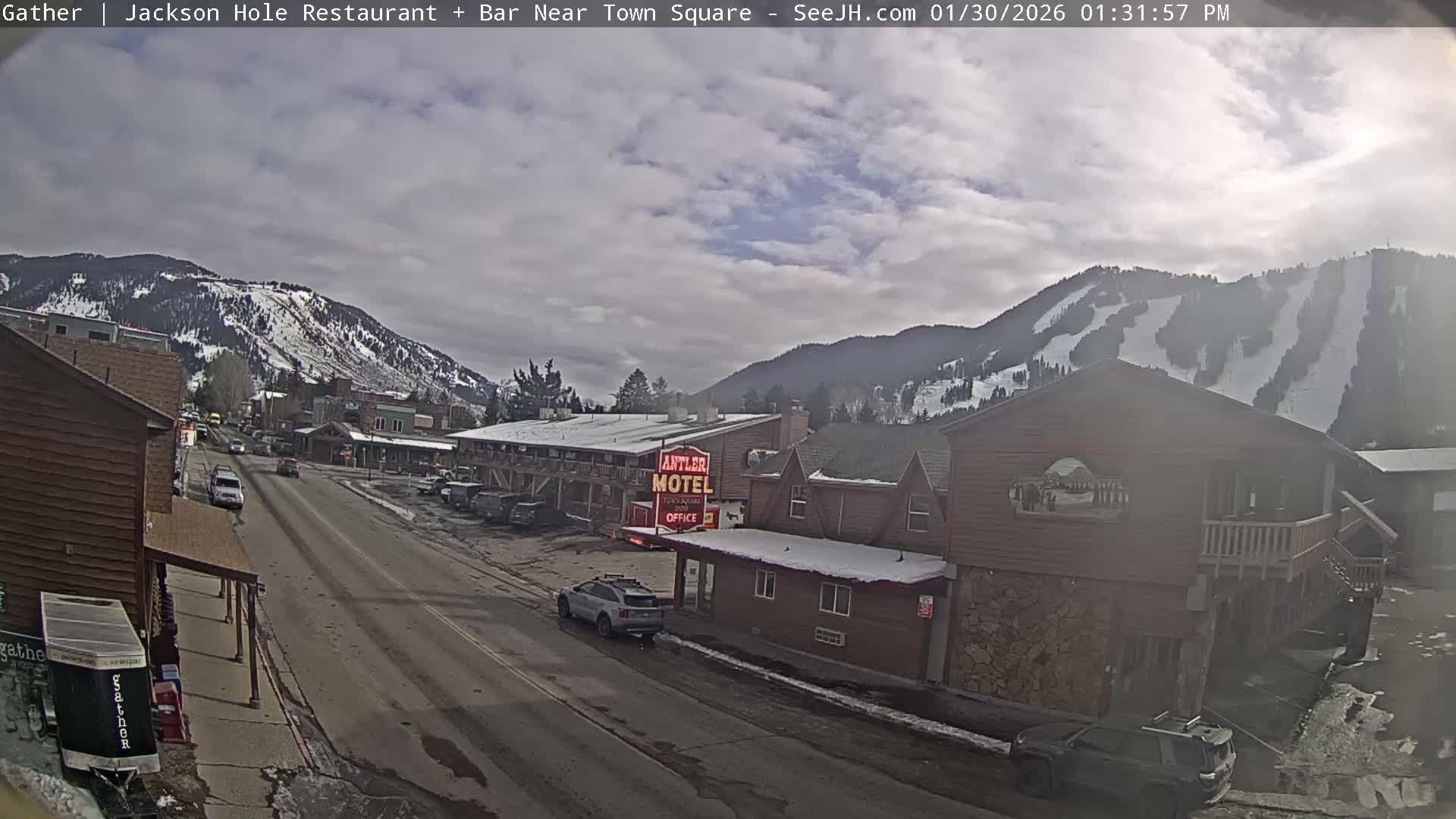 Jackson Hole, Jackson S Glenwood St. Live Cam - Jackson, Teton, Wyoming, USA
