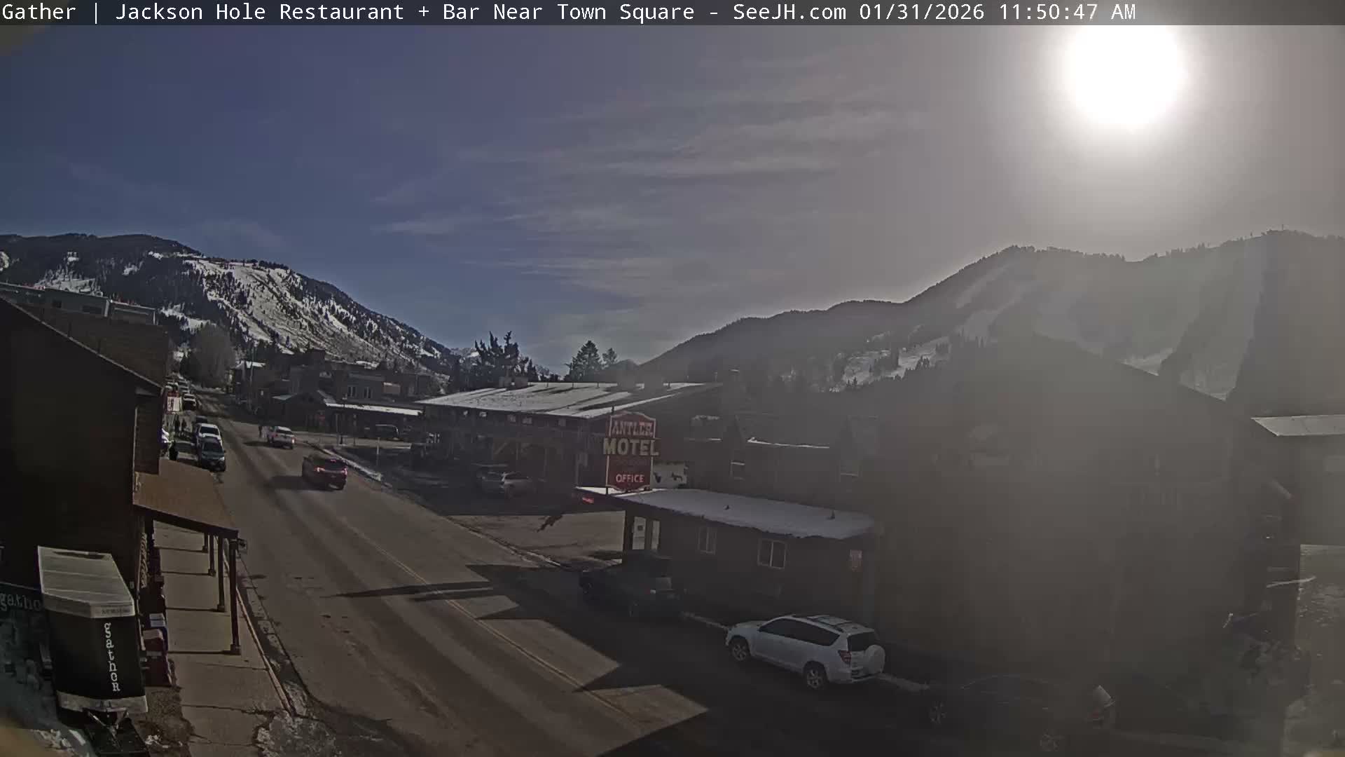 Jackson Hole, Jackson S Glenwood St. Live Cam - Jackson, Teton, Wyoming, USA