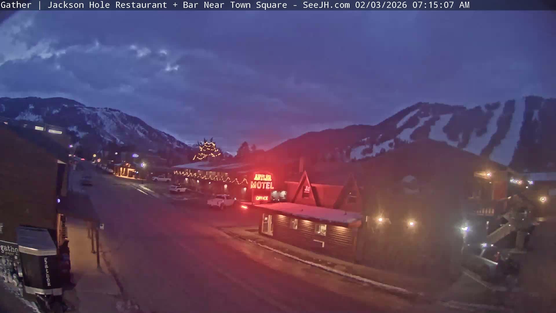 Jackson Hole, Jackson S Glenwood St. Live Cam - Jackson, Teton, Wyoming, USA