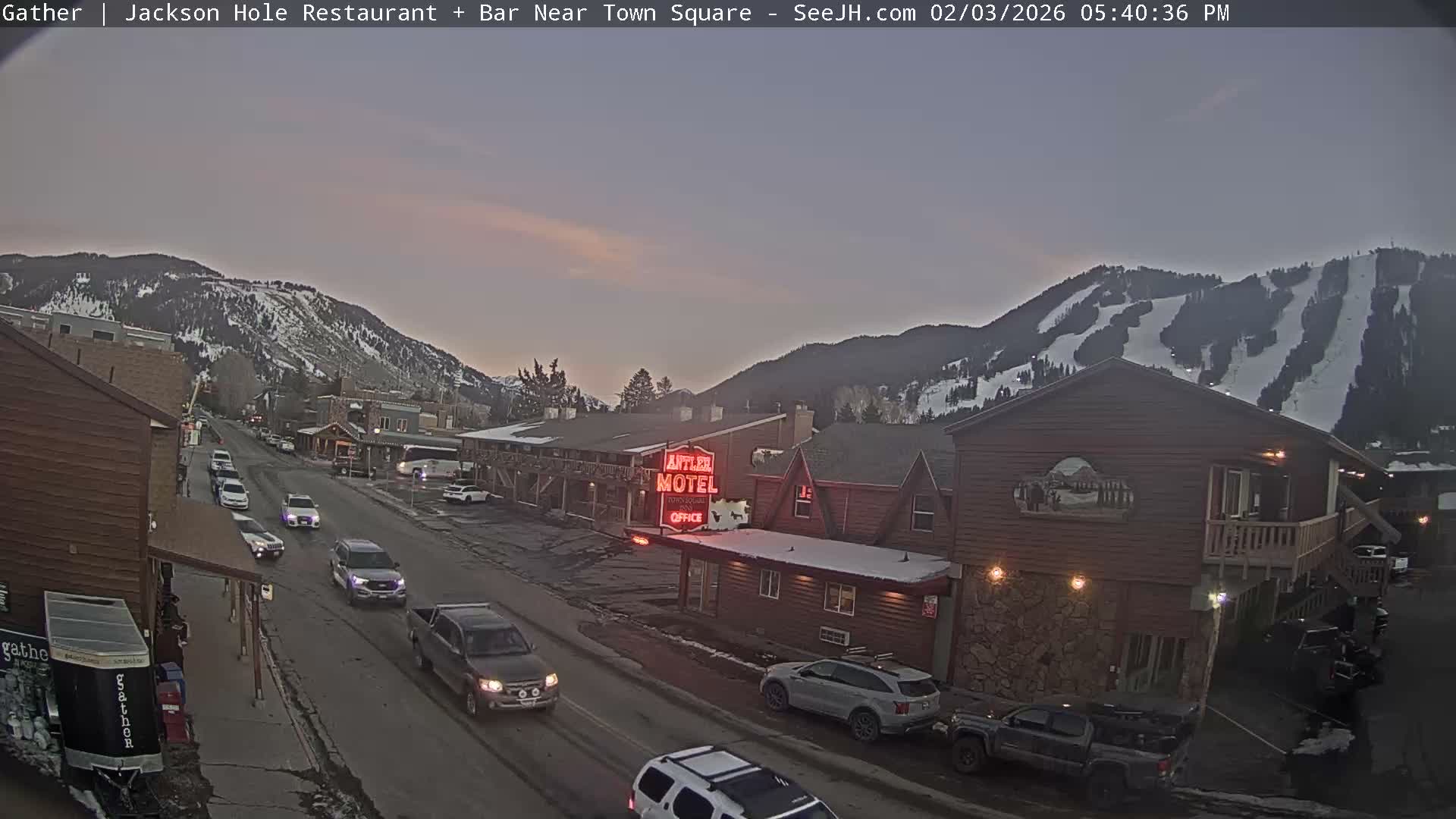 Jackson Hole, Jackson S Glenwood St. Live Cam - Jackson, Teton, Wyoming, USA