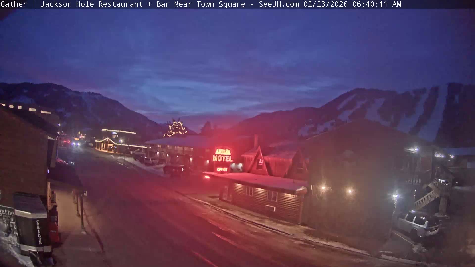 Jackson Hole, Jackson S Glenwood St. Live Cam - Jackson, Teton, Wyoming, USA