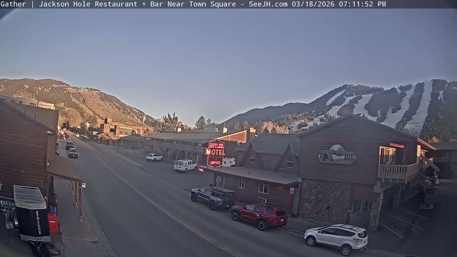 Jackson Hole, Jackson S Glenwood St. Live Cam - Jackson, Teton, Wyoming, USA