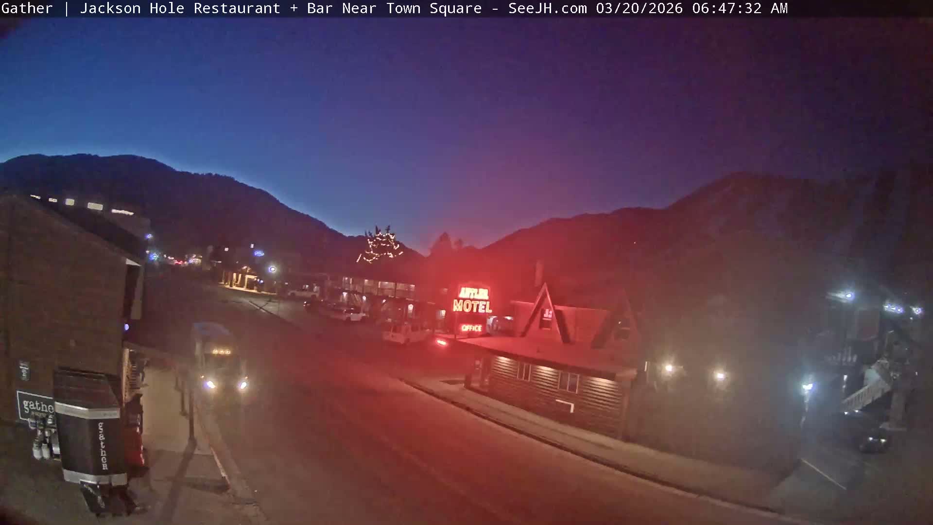 Jackson Hole, Jackson S Glenwood St. Live Cam - Jackson, Teton, Wyoming, USA