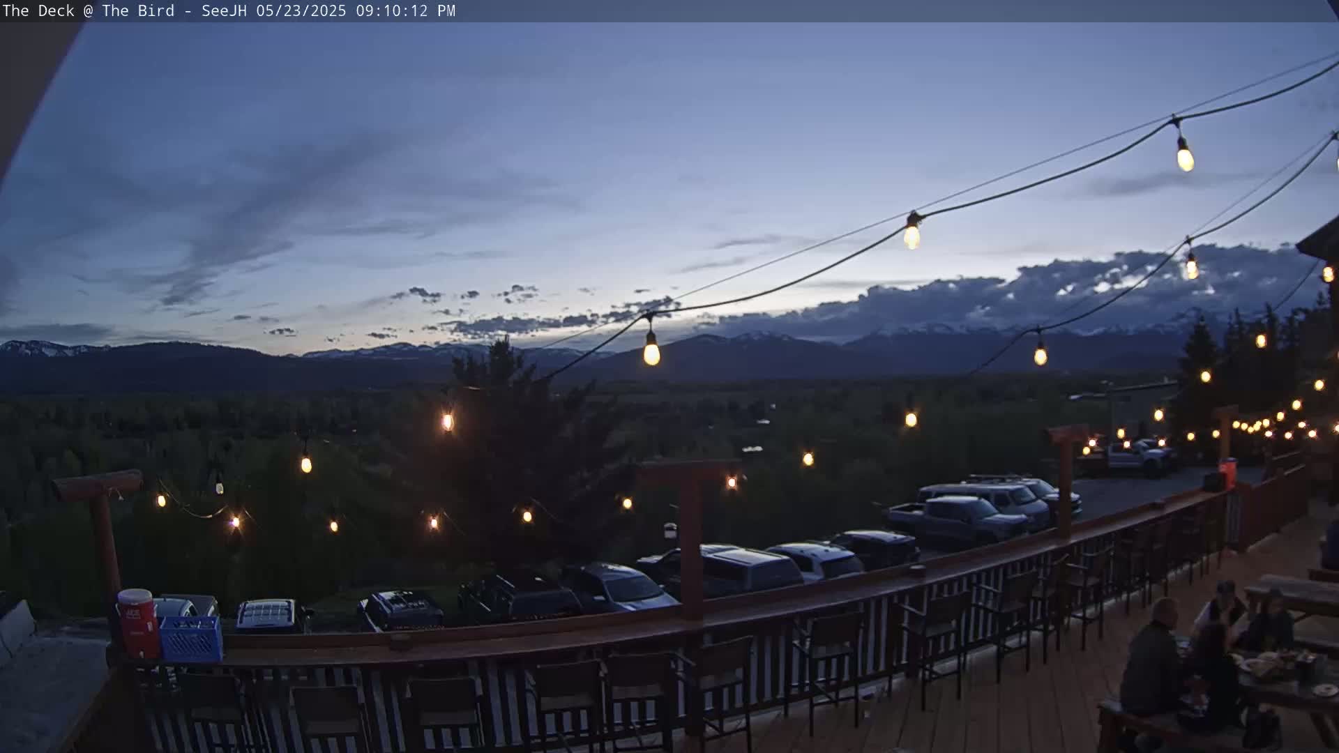 Teton, South Park Skyline from The Bird Live Cam - South Park, Teton, Wyoming, USA
