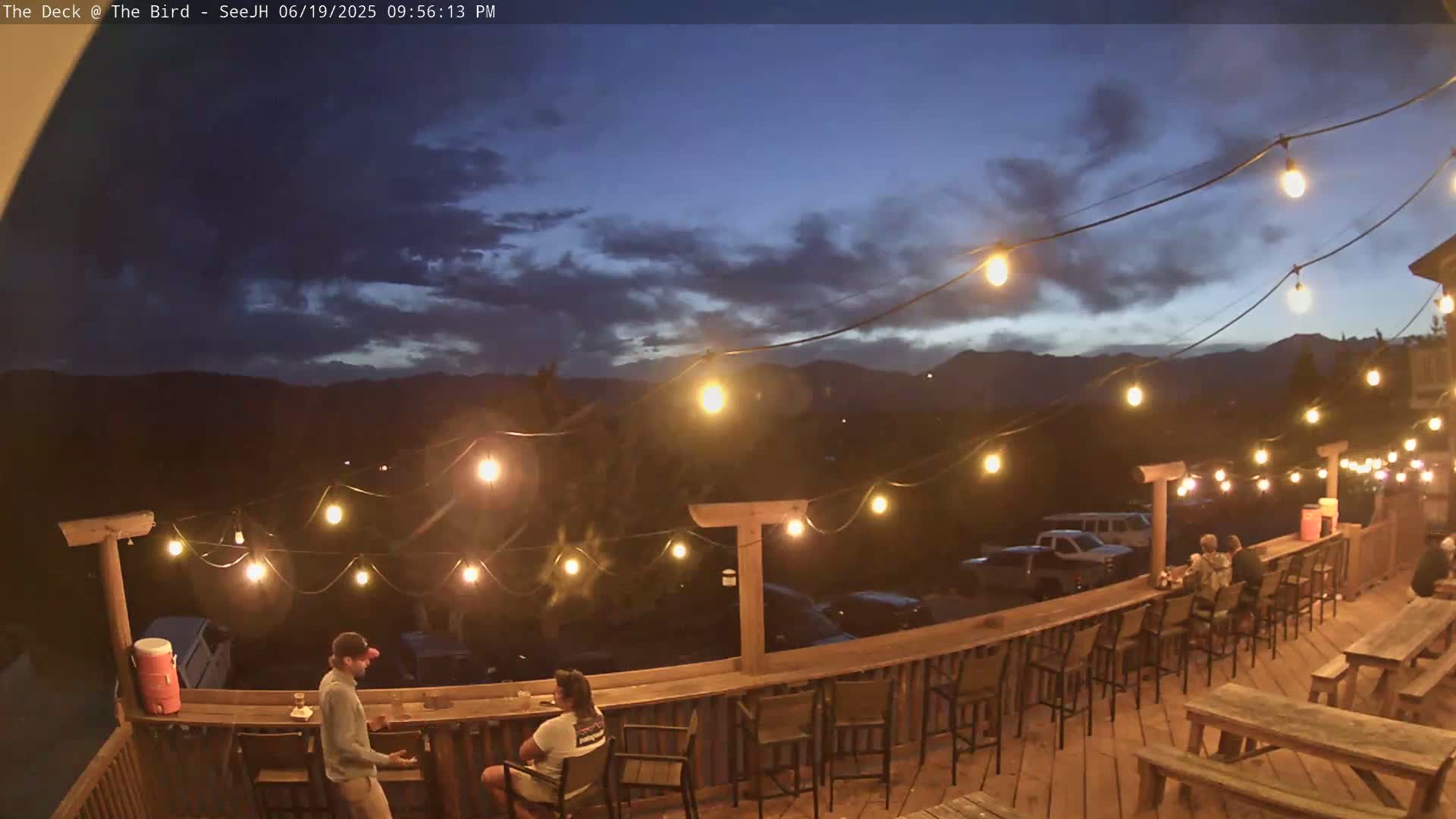 Teton, South Park Skyline from The Bird Live Cam - South Park, Teton, Wyoming, USA