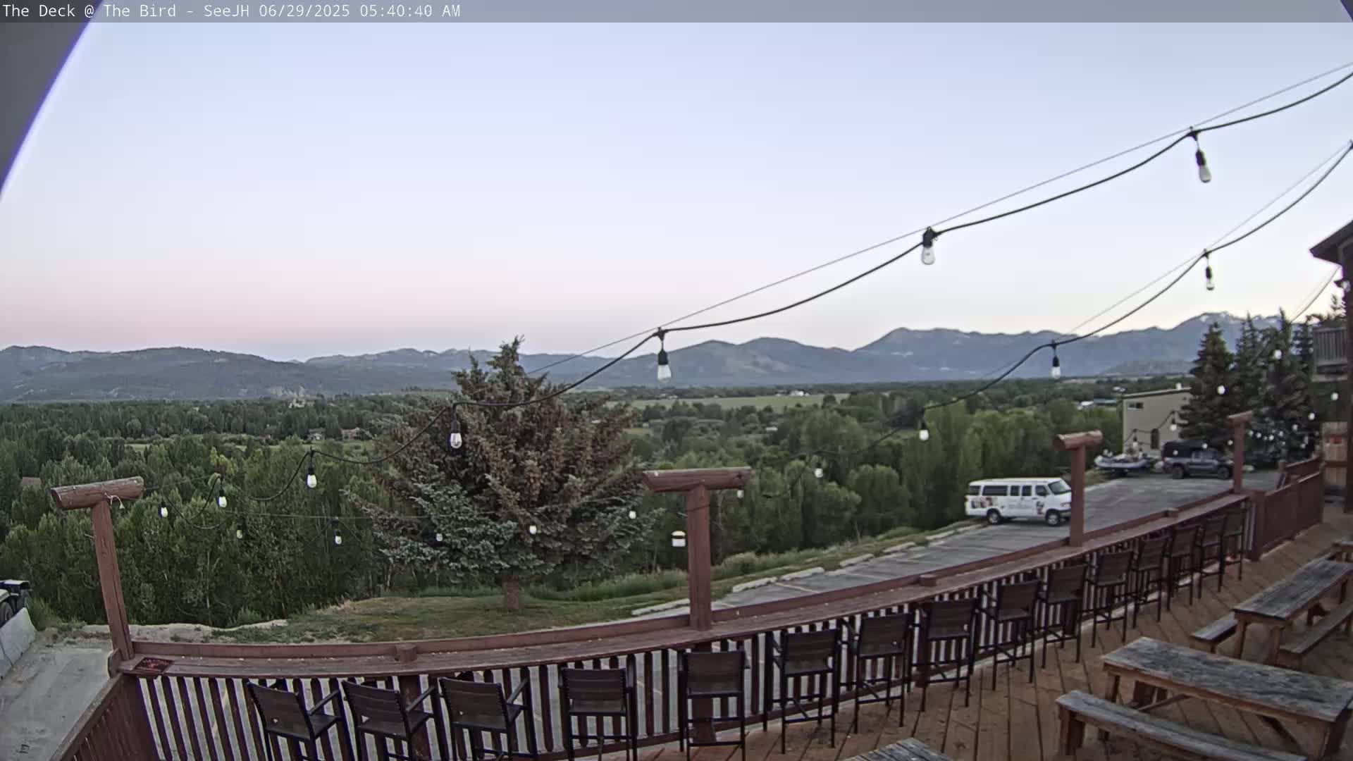 Teton, South Park Skyline from The Bird Live Cam - South Park, Teton, Wyoming, USA