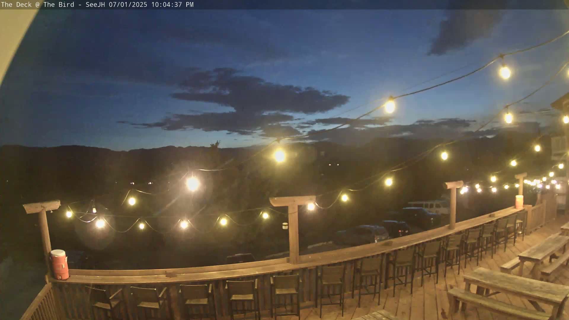 Teton, South Park Skyline from The Bird Live Cam - South Park, Teton, Wyoming, USA