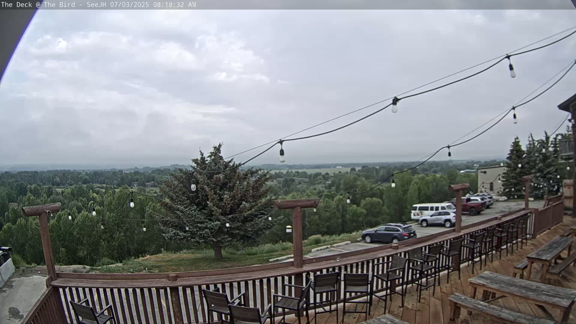 Teton, South Park Skyline from The Bird Live Cam - South Park, Teton, Wyoming, USA