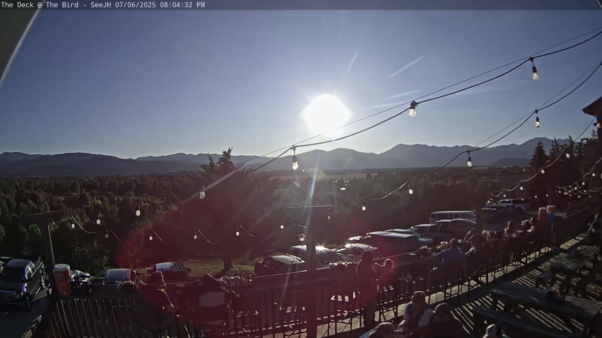 Teton, South Park Skyline from The Bird Live Cam - South Park, Teton, Wyoming, USA