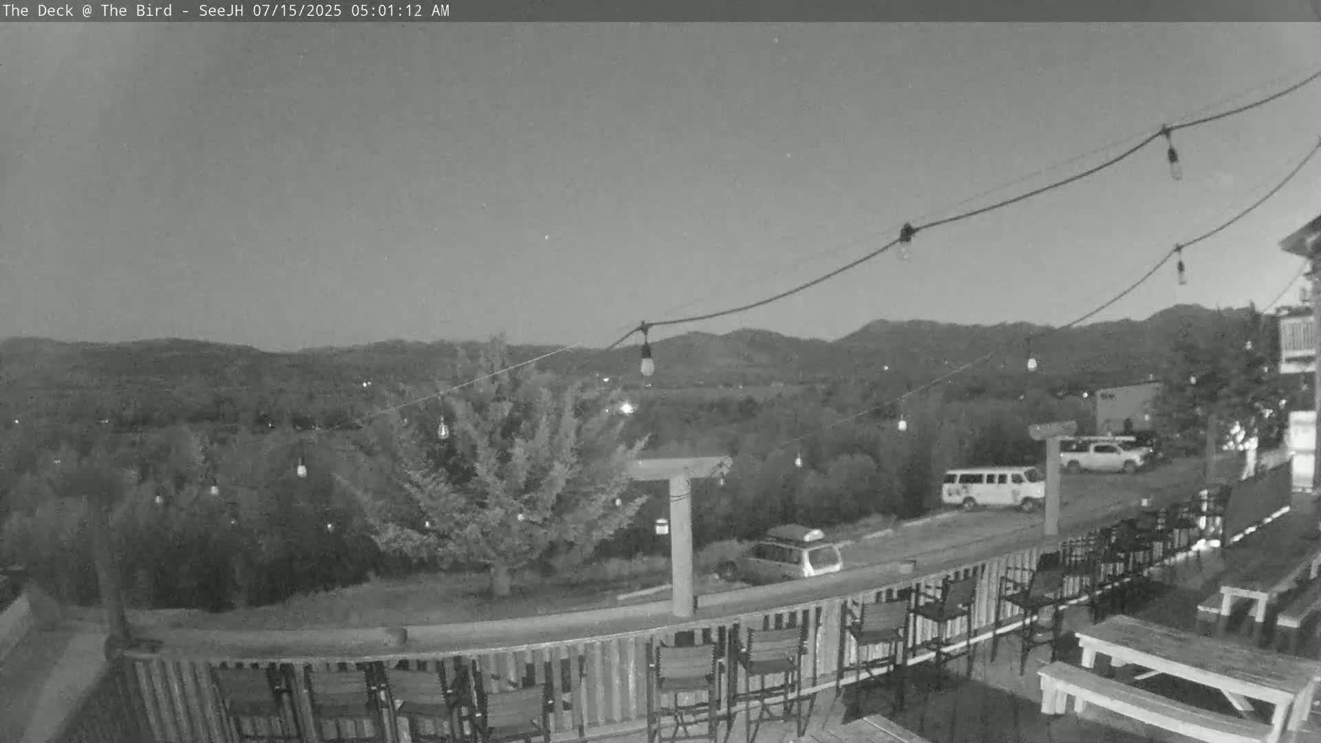 Teton, South Park Skyline from The Bird Live Cam - South Park, Teton, Wyoming, USA