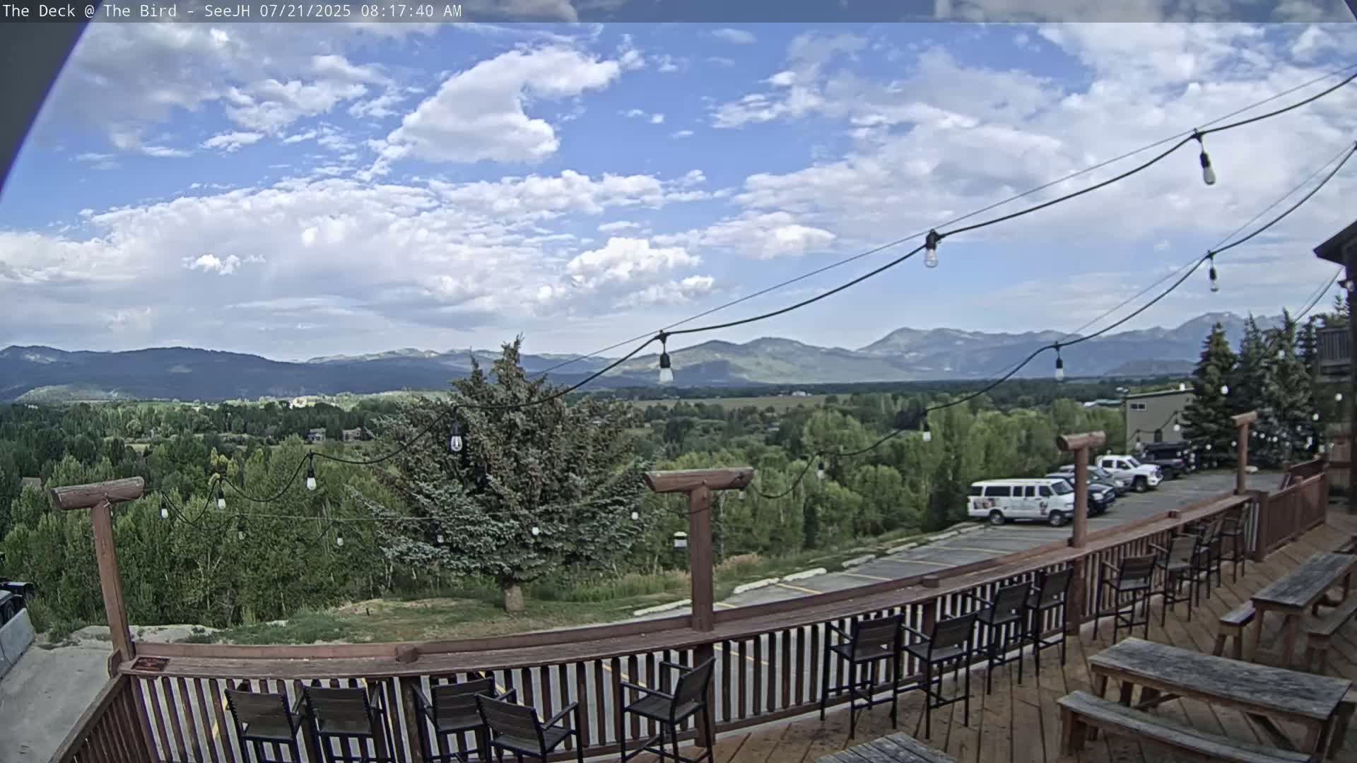 Teton, South Park Skyline from The Bird Live Cam - South Park, Teton, Wyoming, USA