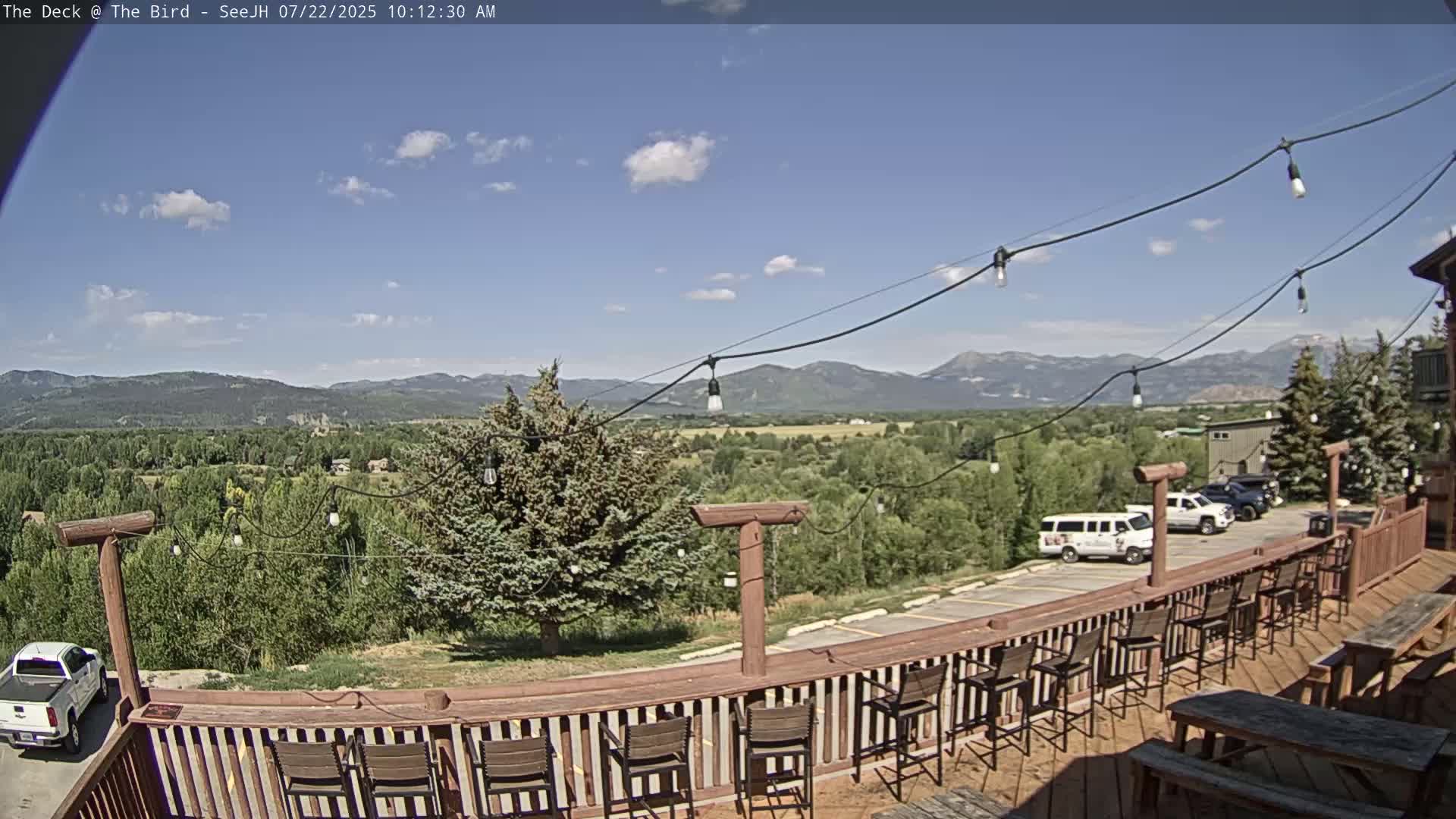 Teton, South Park Skyline from The Bird Live Cam - South Park, Teton, Wyoming, USA