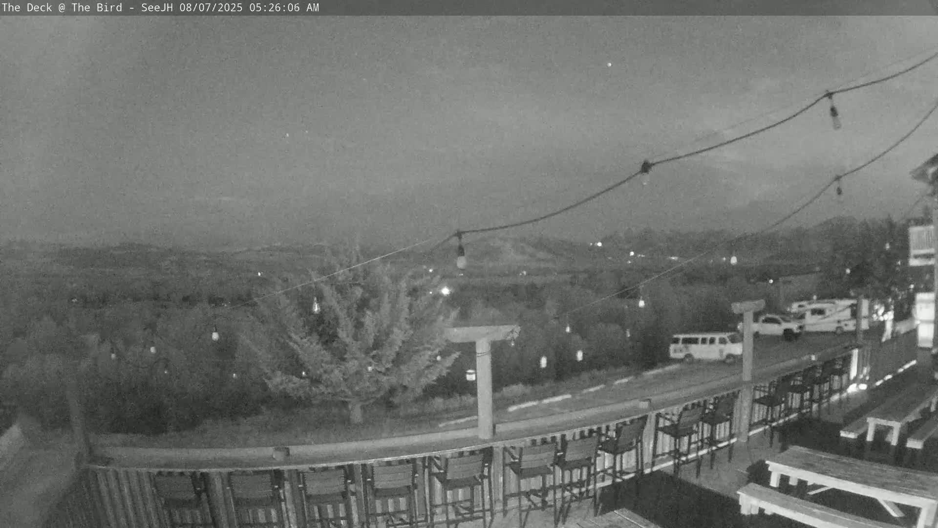 Teton, South Park Skyline from The Bird Live Cam - South Park, Teton, Wyoming, USA